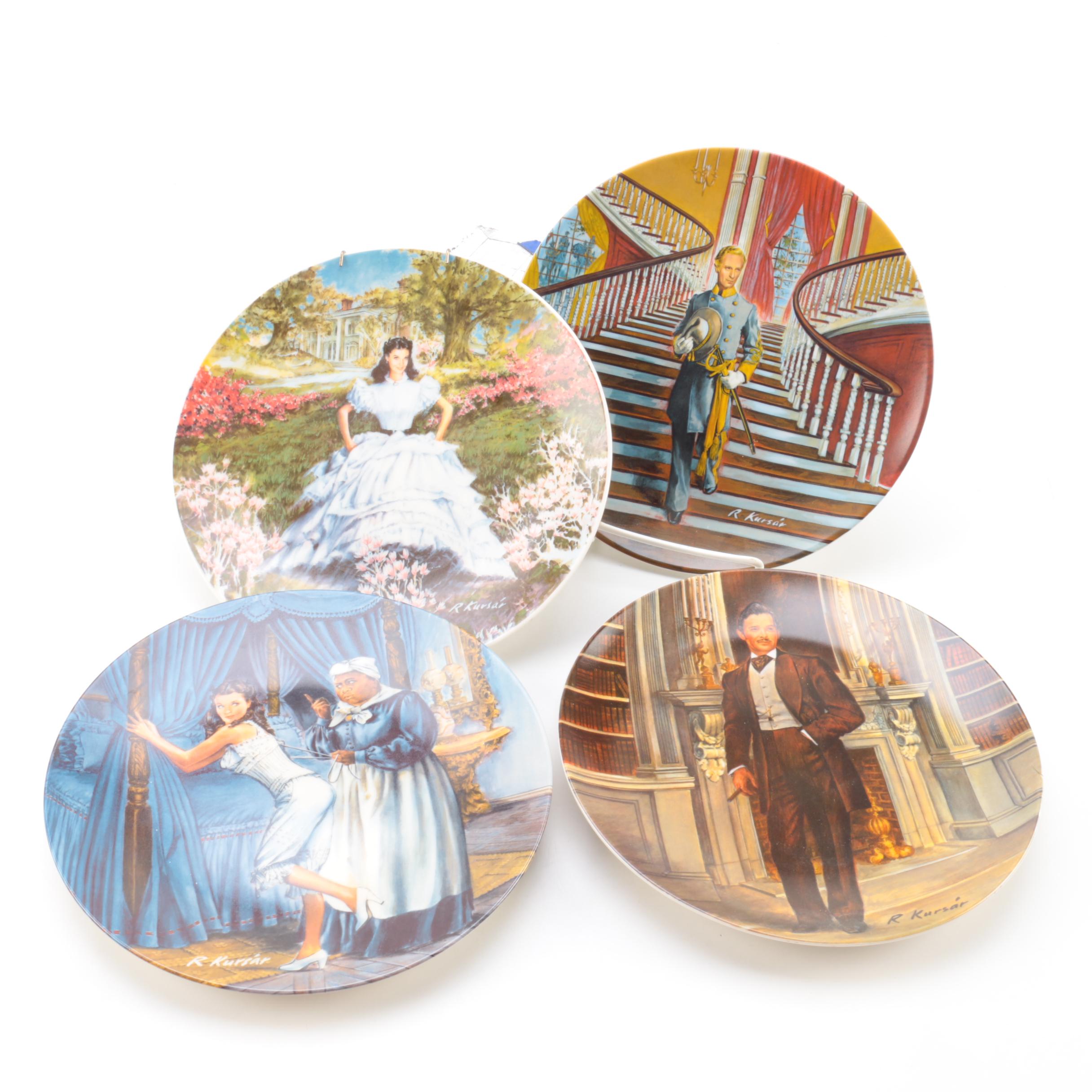 Knowles "Gone With The Wind" Limited Edition Collector Plates