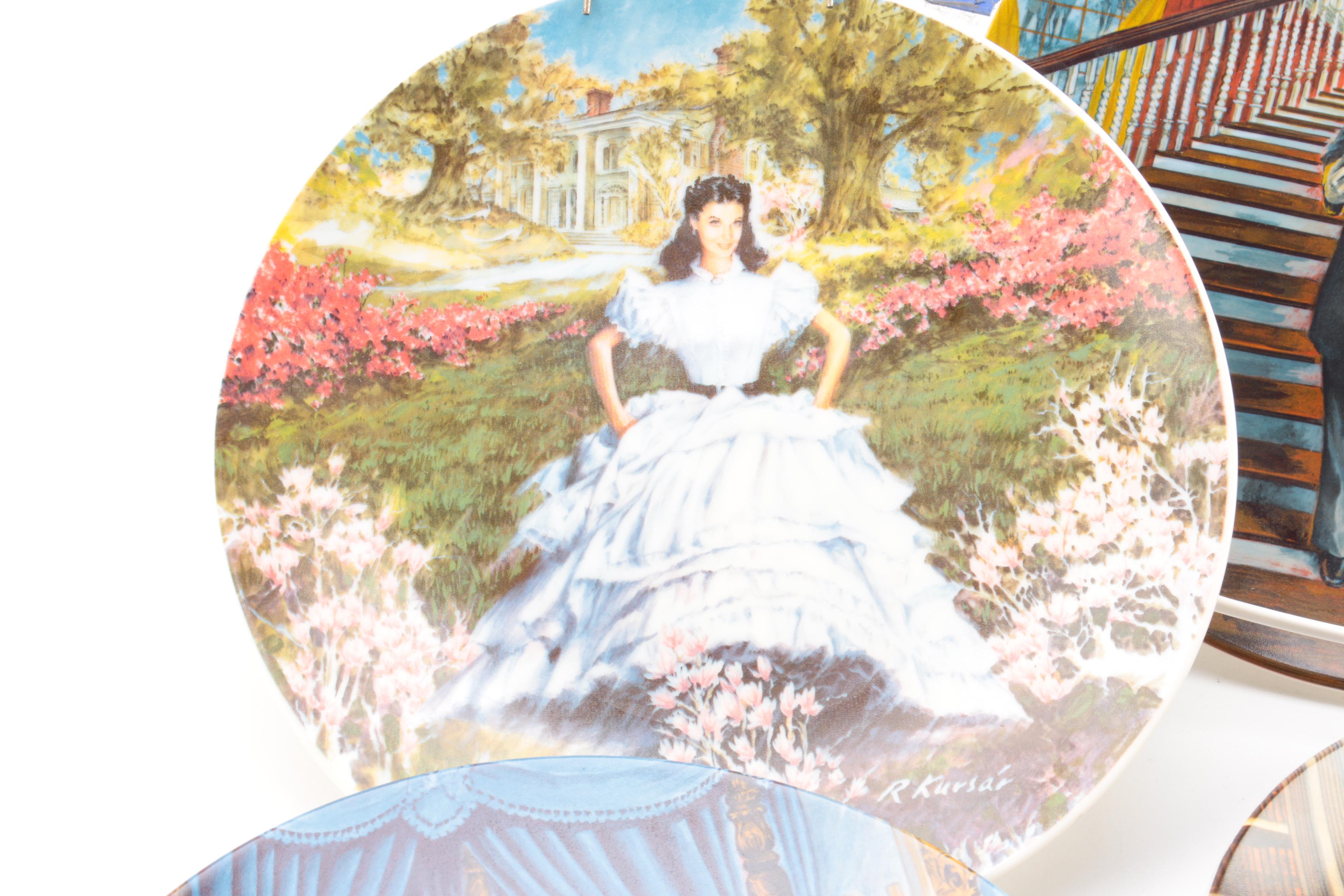 Knowles "Gone With The Wind" Limited Edition Collector Plates