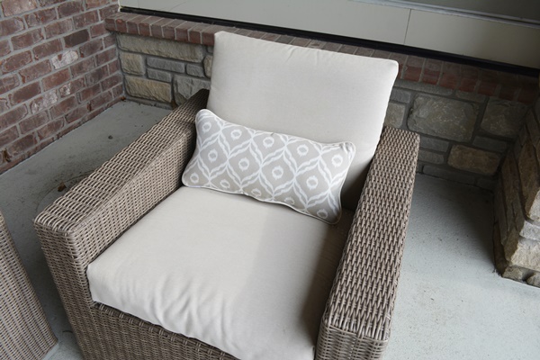 Threshold "Heatherstone" Wicker Patio Chairs and Loveseat