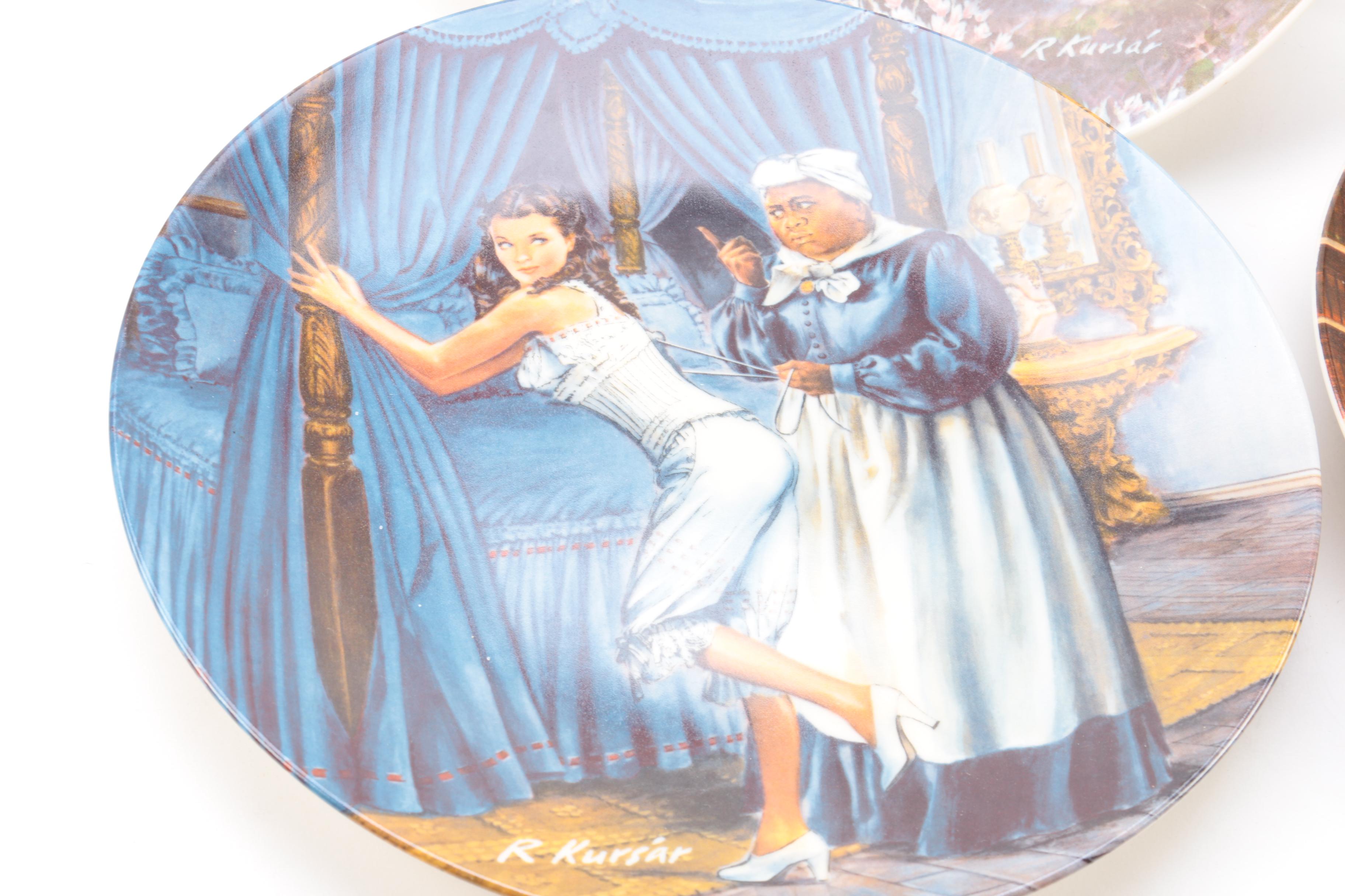 Knowles "Gone With The Wind" Limited Edition Collector Plates