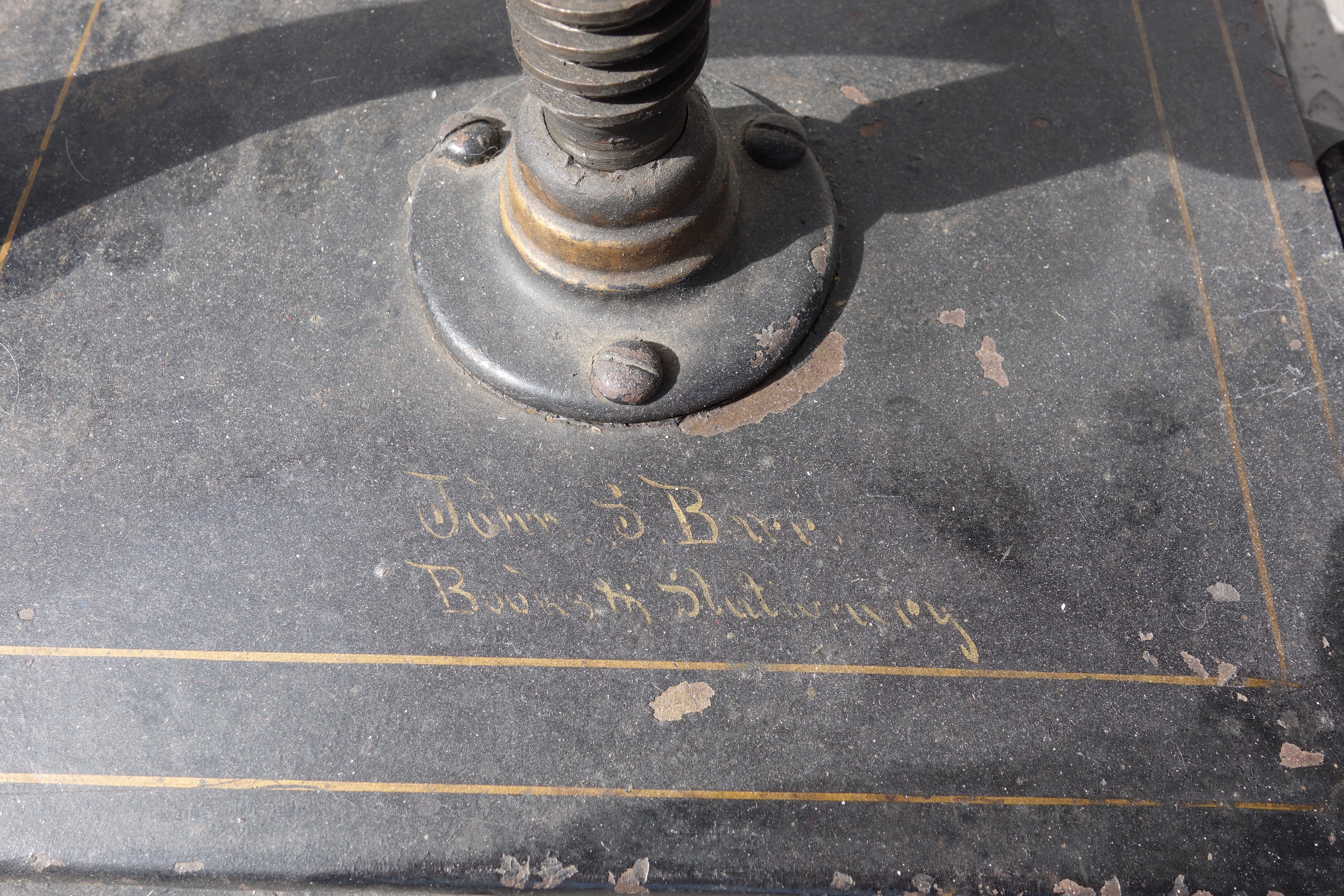 1800's Cast Iron Book Press