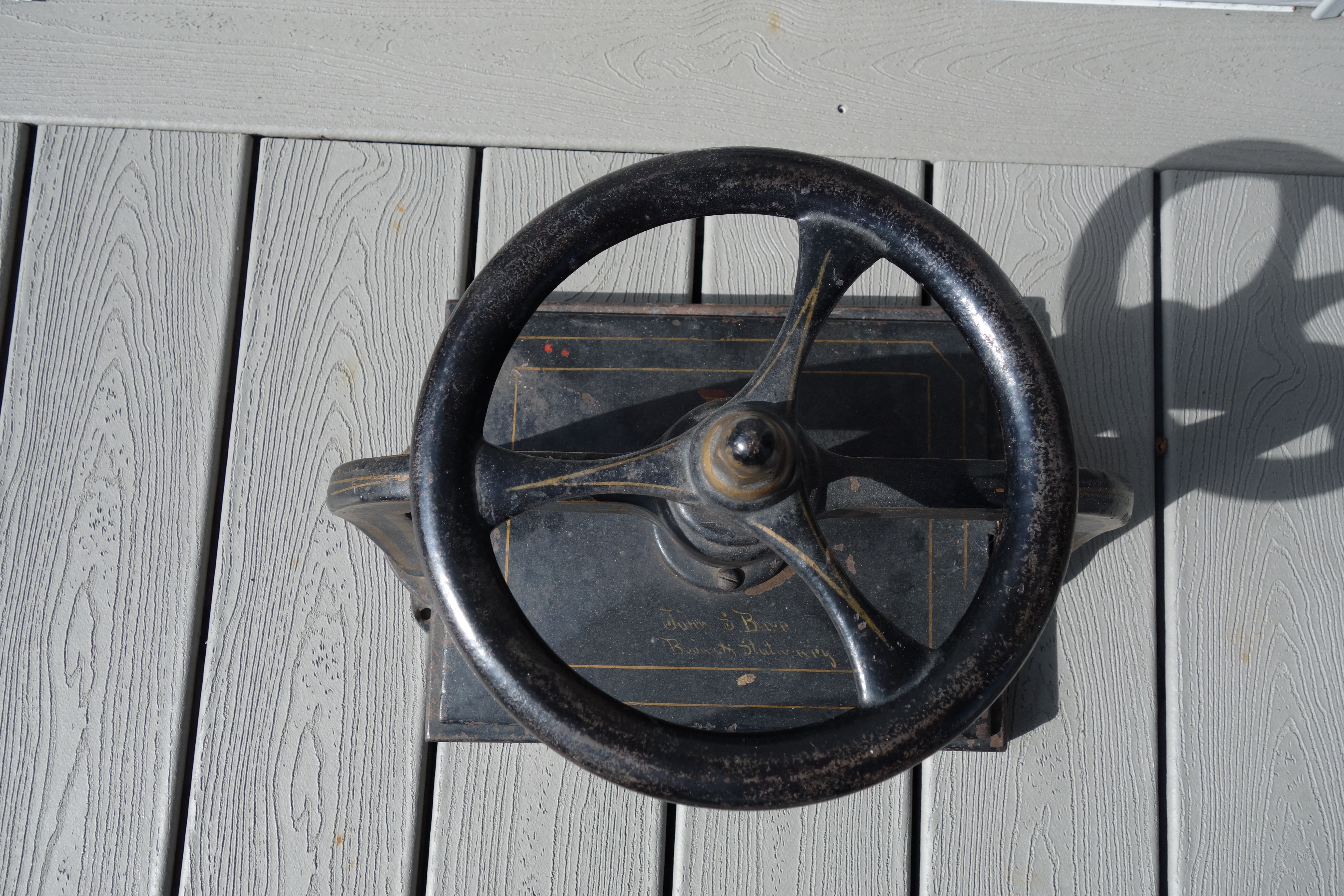 1800's Cast Iron Book Press