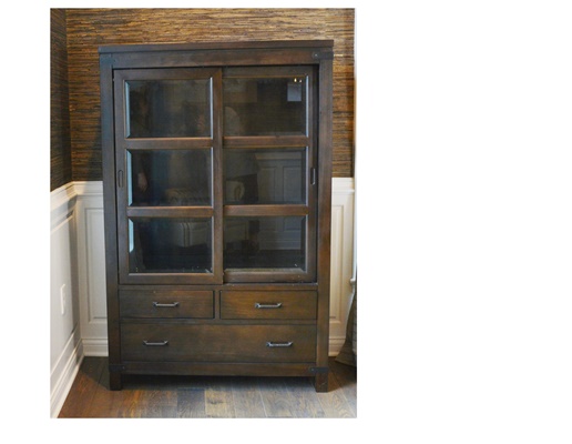 Riverside Furniture "Promenade" Sliding Door Bookcase