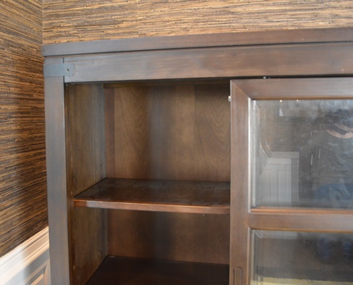 Riverside Furniture "Promenade" Sliding Door Bookcase