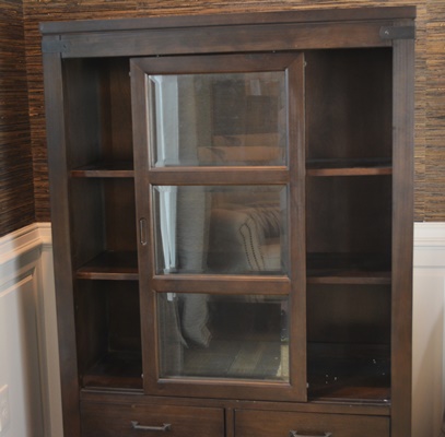 Riverside Furniture "Promenade" Sliding Door Bookcase