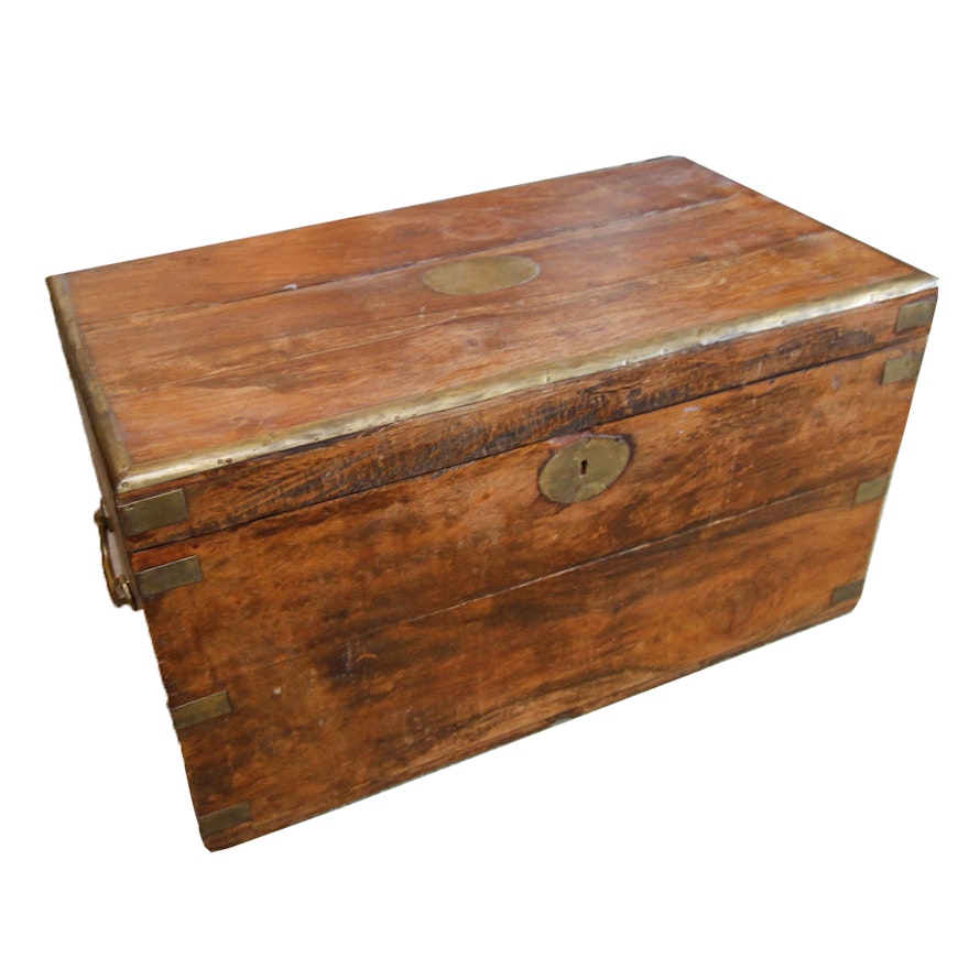 Anglo-Indian Teak Chest