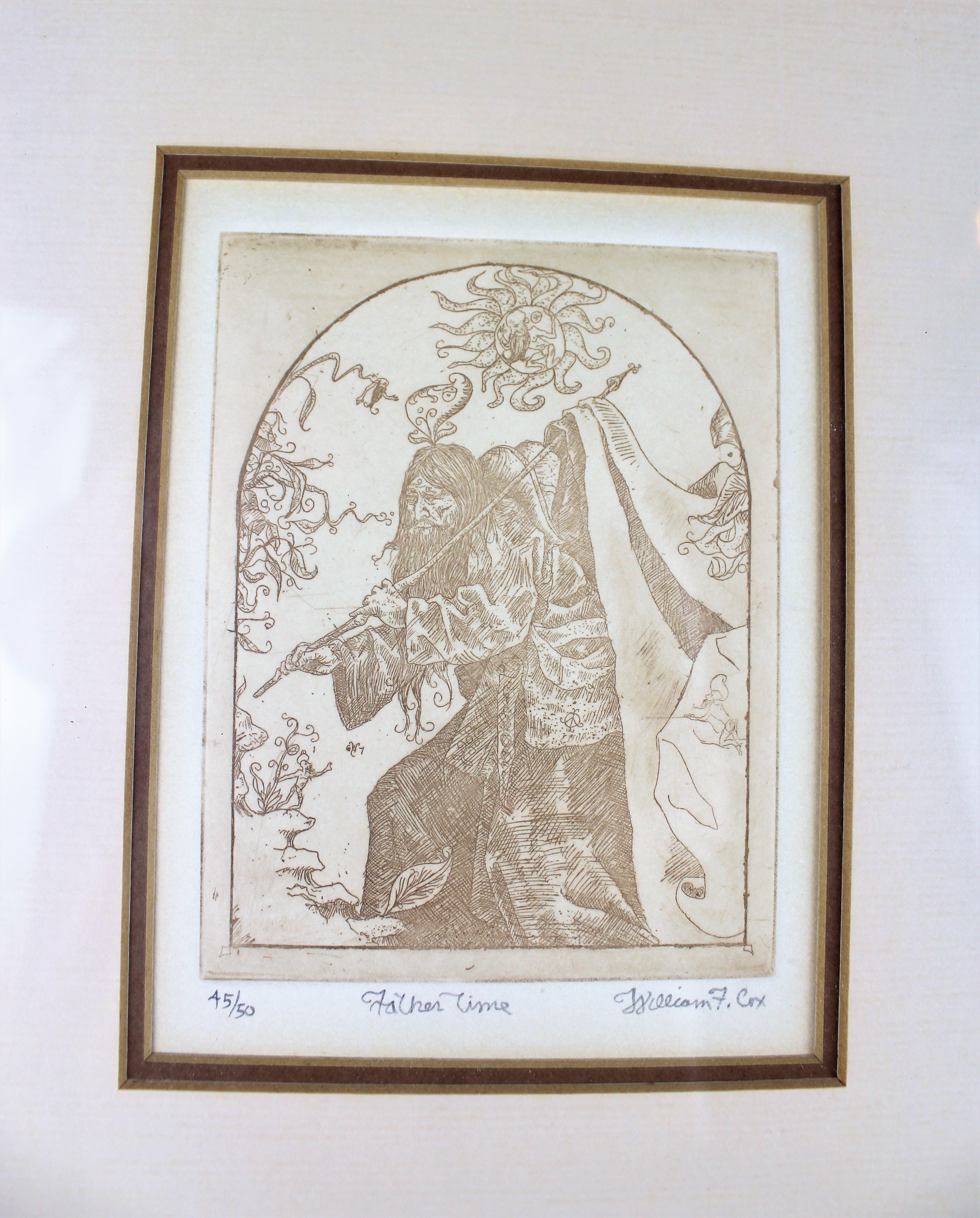 William F. Cox Etchings