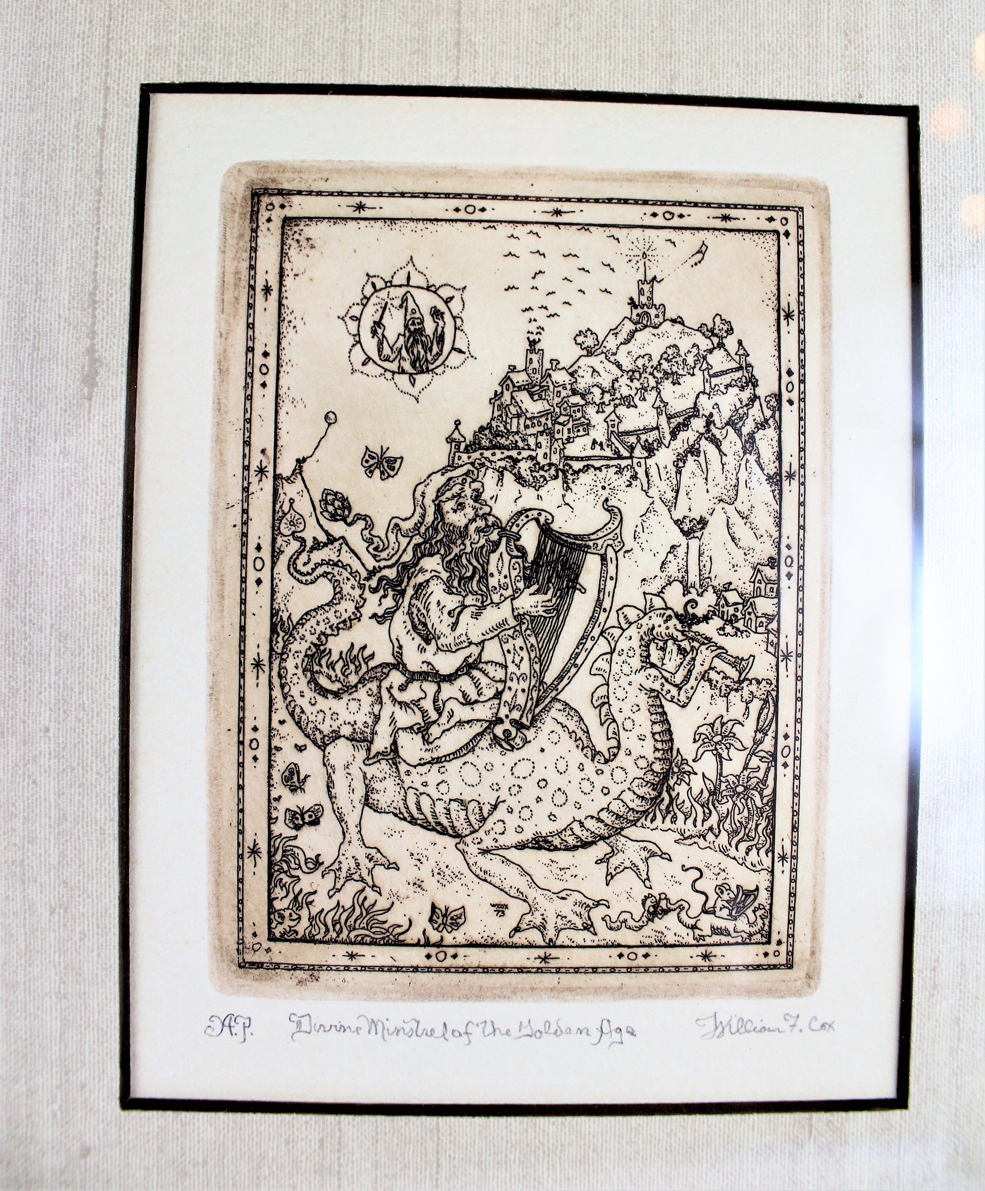 William F. Cox Etchings