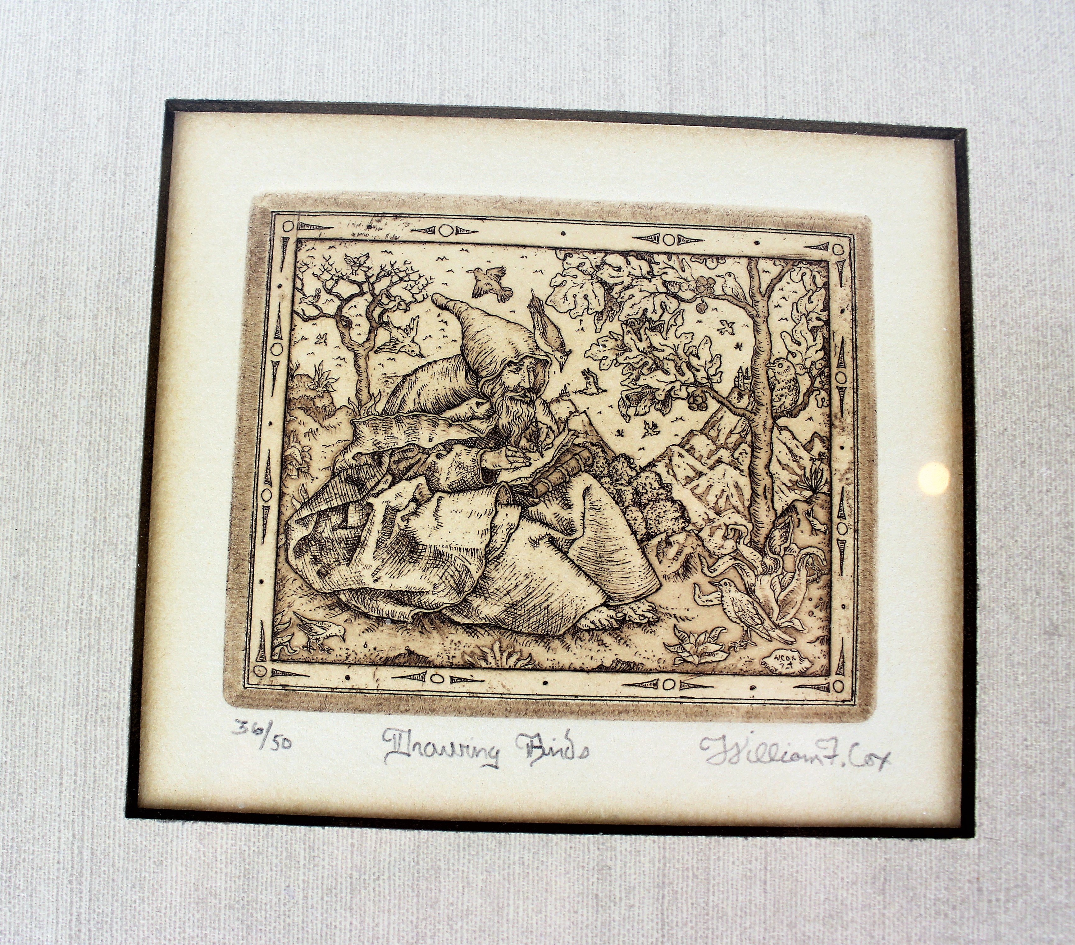 William F. Cox Etchings