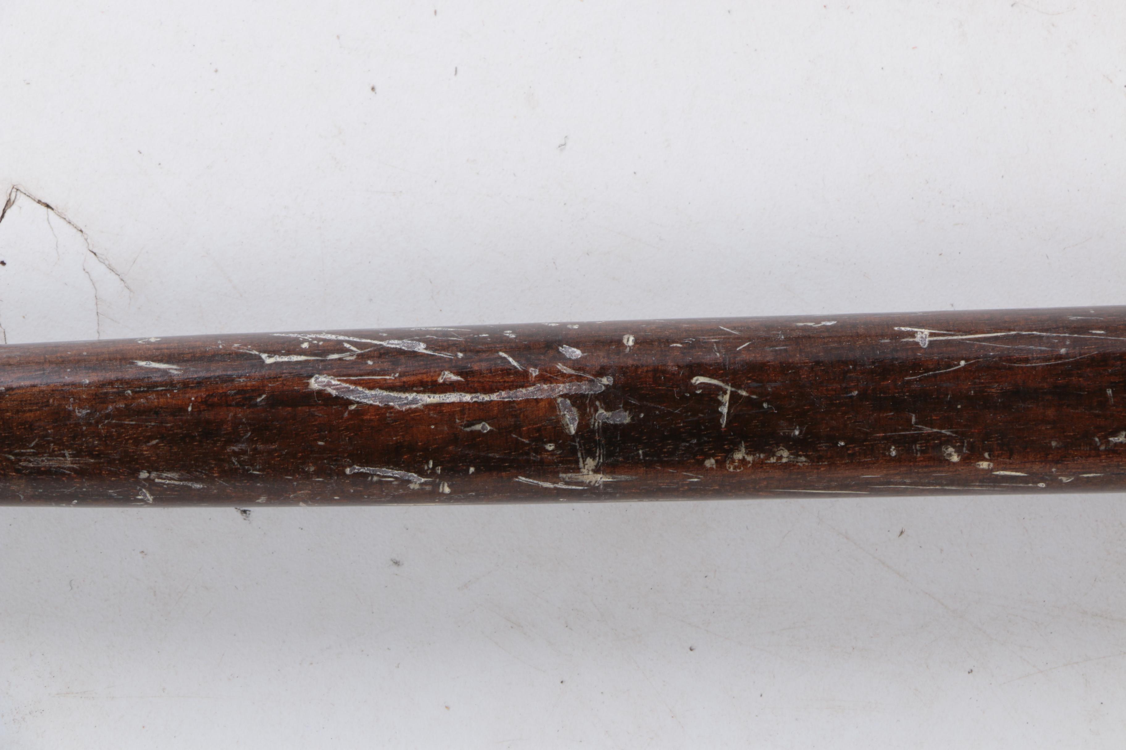 Wooden Cane with Horse Head and Hidden Vials