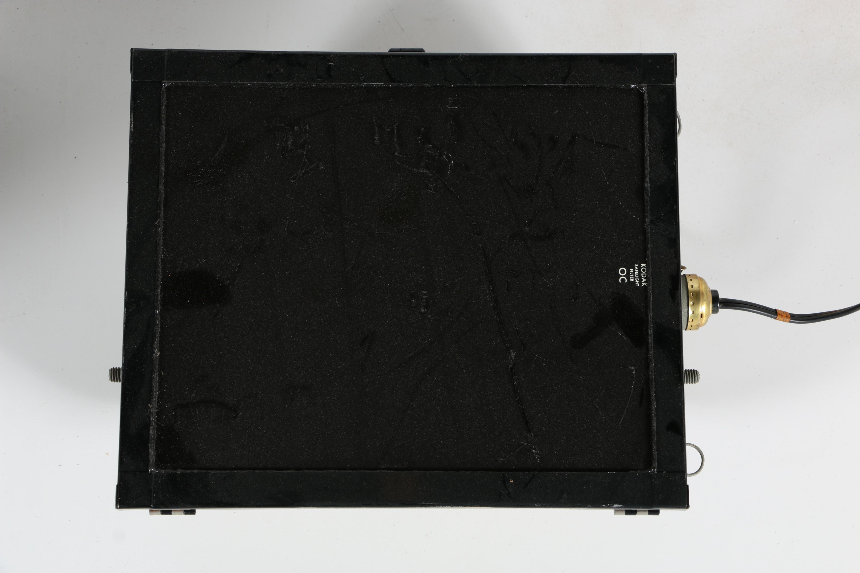 Vintage Utility Lights Including a Kodak Safelight Model C for Darkroom Use