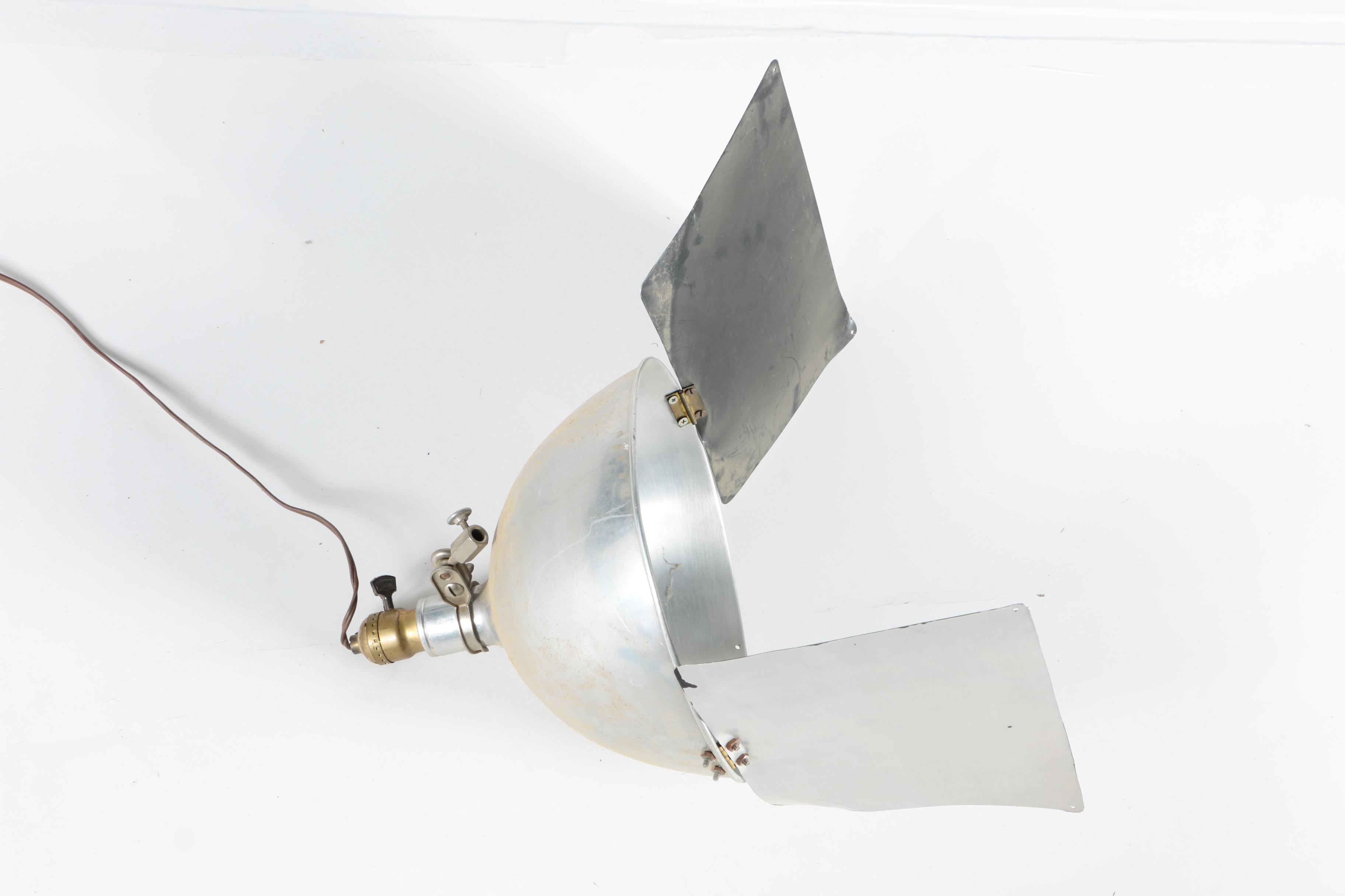 Vintage Utility Lights Including a Kodak Safelight Model C for Darkroom Use