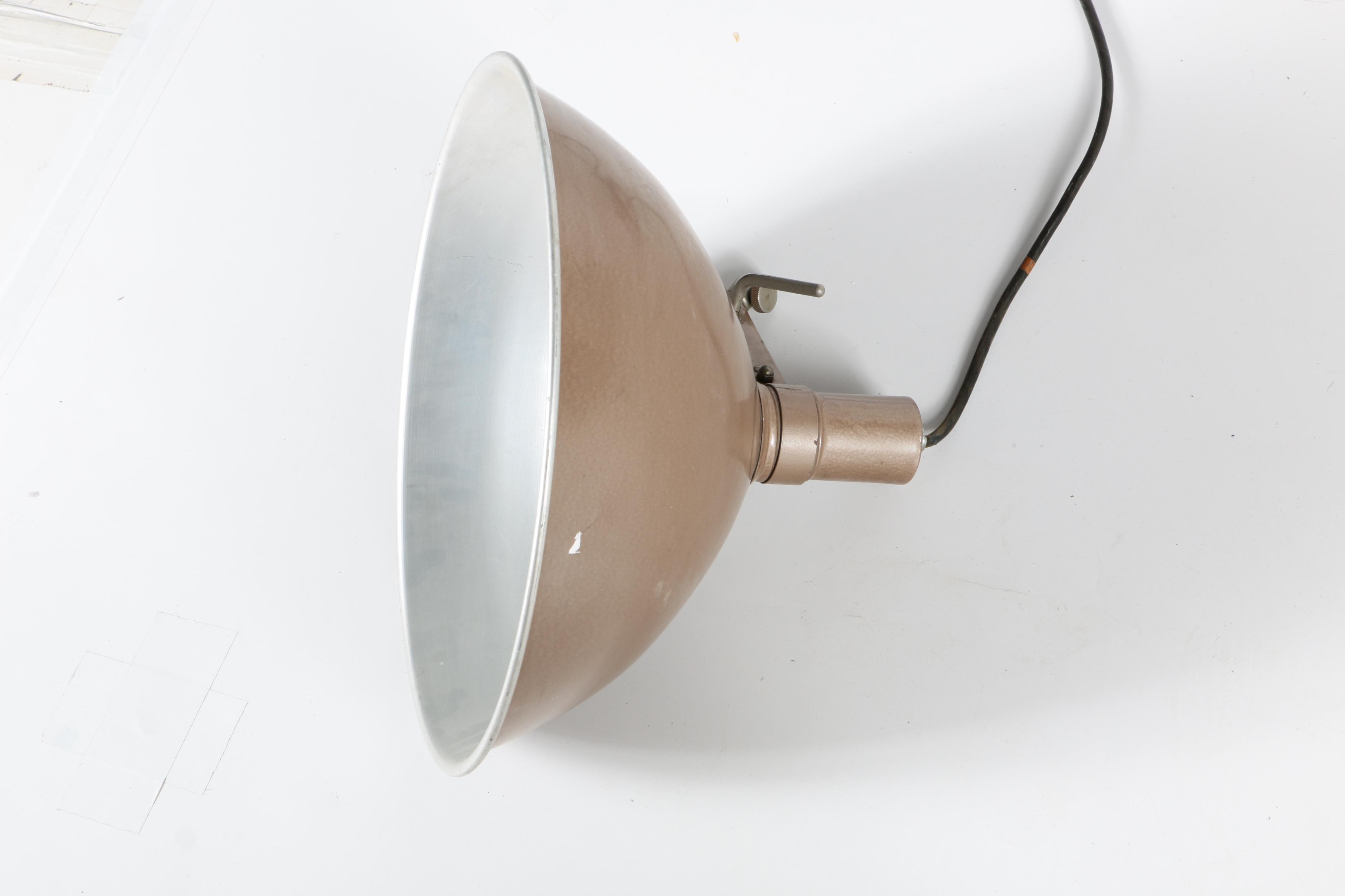 Vintage Utility Lights Including a Kodak Safelight Model C for Darkroom Use