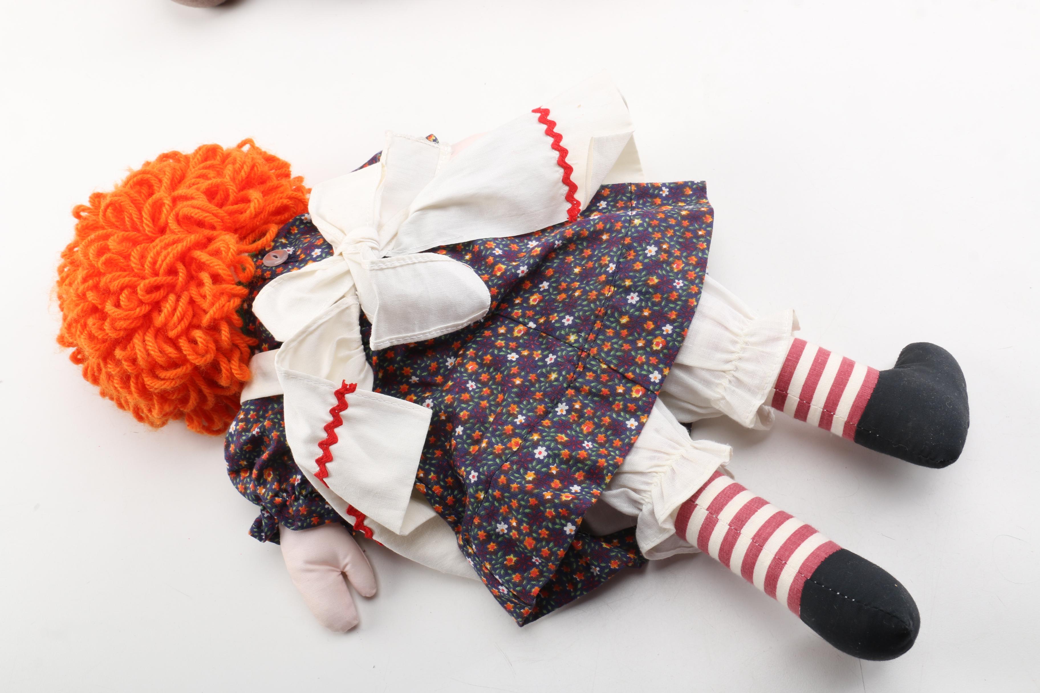 Vintage Cabbage Patch Kids Doll and Collectible Teddy Bears