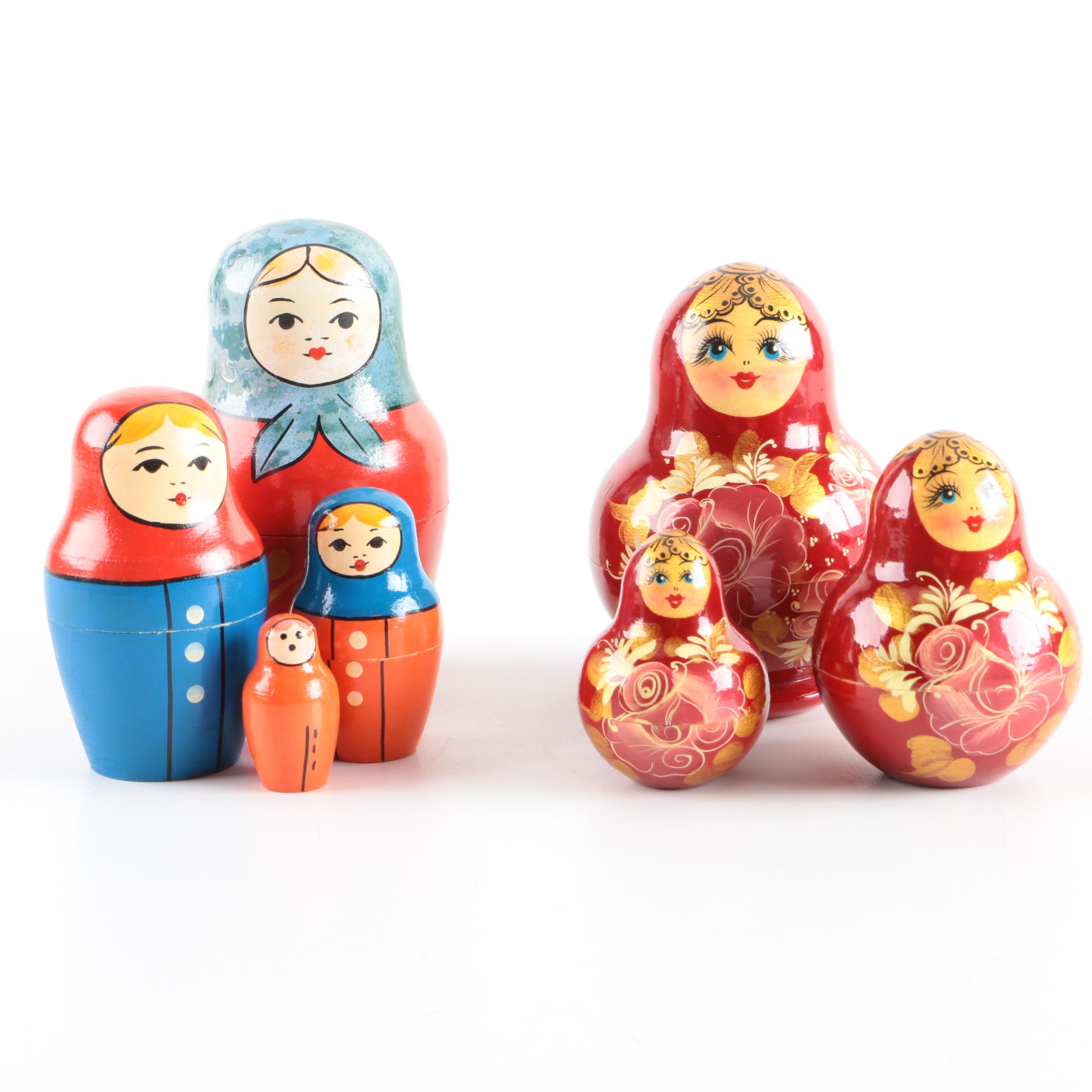 Hand-Painted Matryoshka Dolls