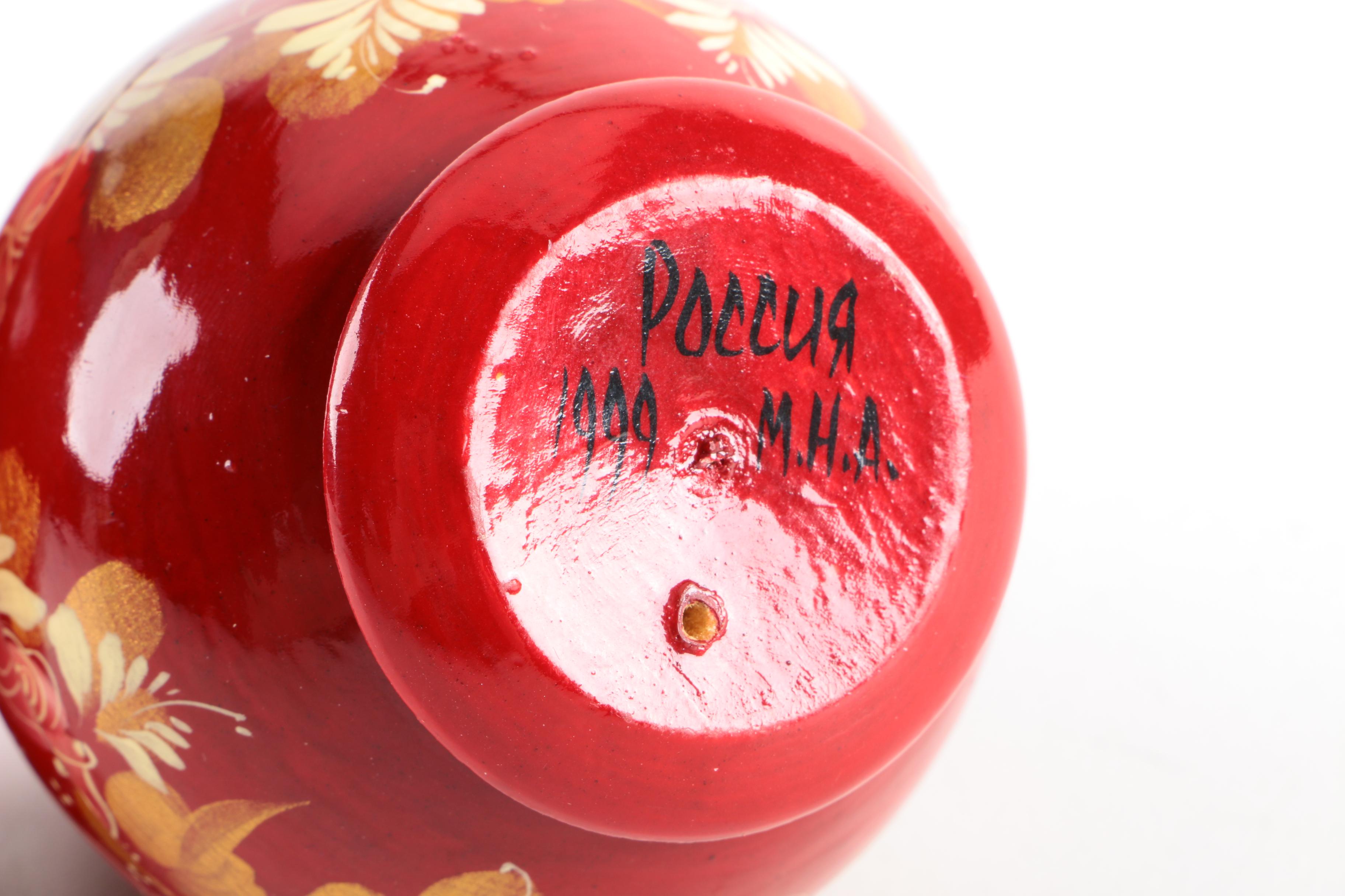 Hand-Painted Matryoshka Dolls