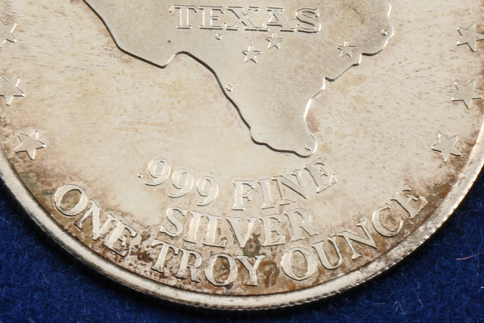 Texas Sesquicentennial Commemorative Silver Round