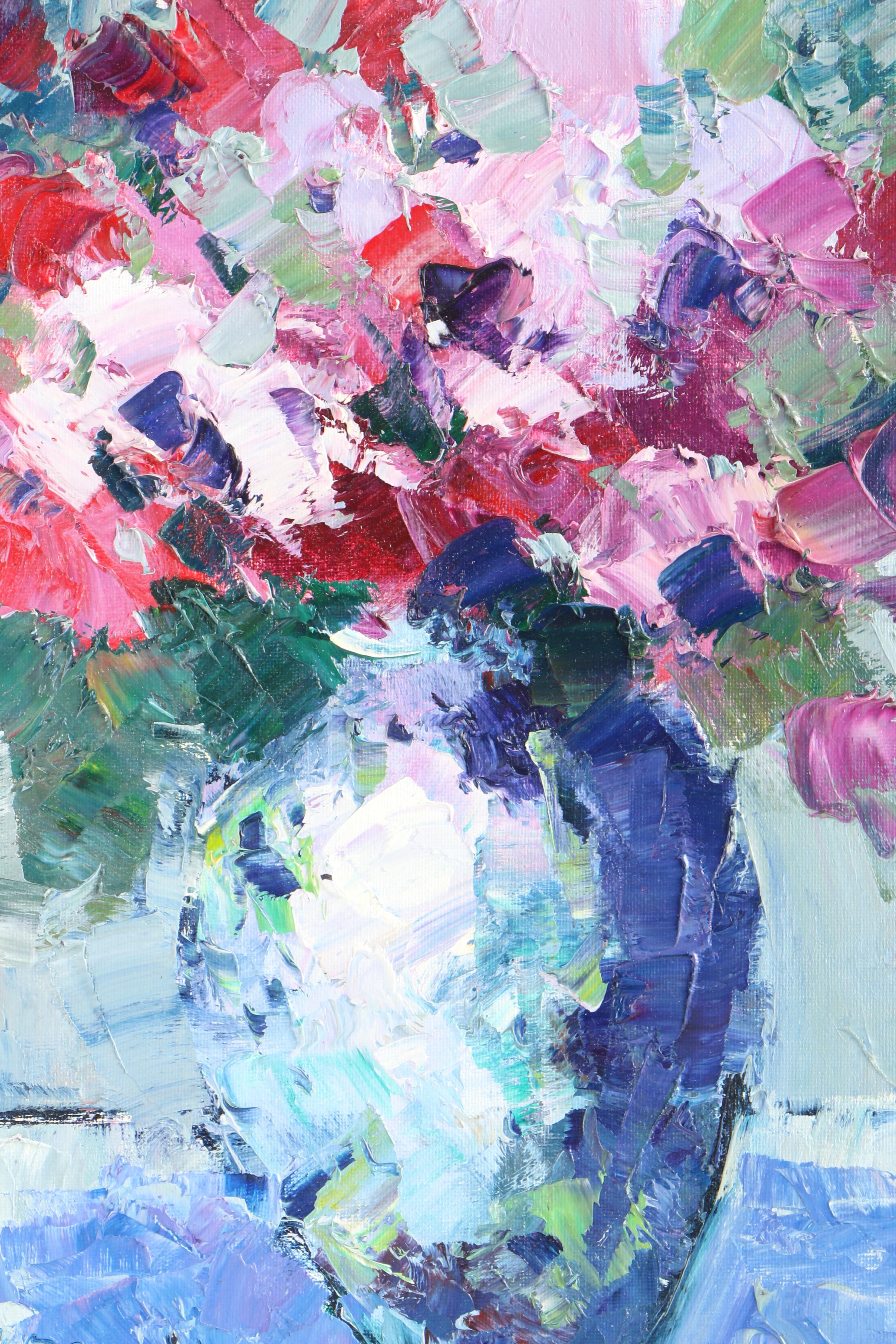 Jose Trujillo Oil Painting "Lovely Flowers"