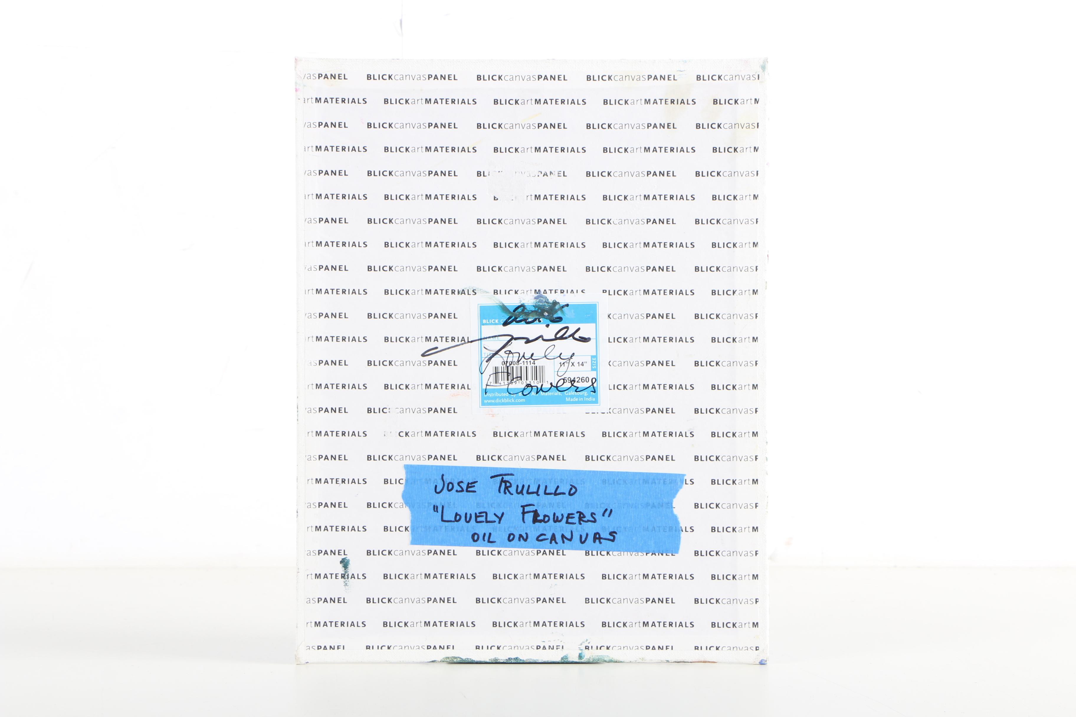 Jose Trujillo Oil Painting "Lovely Flowers"