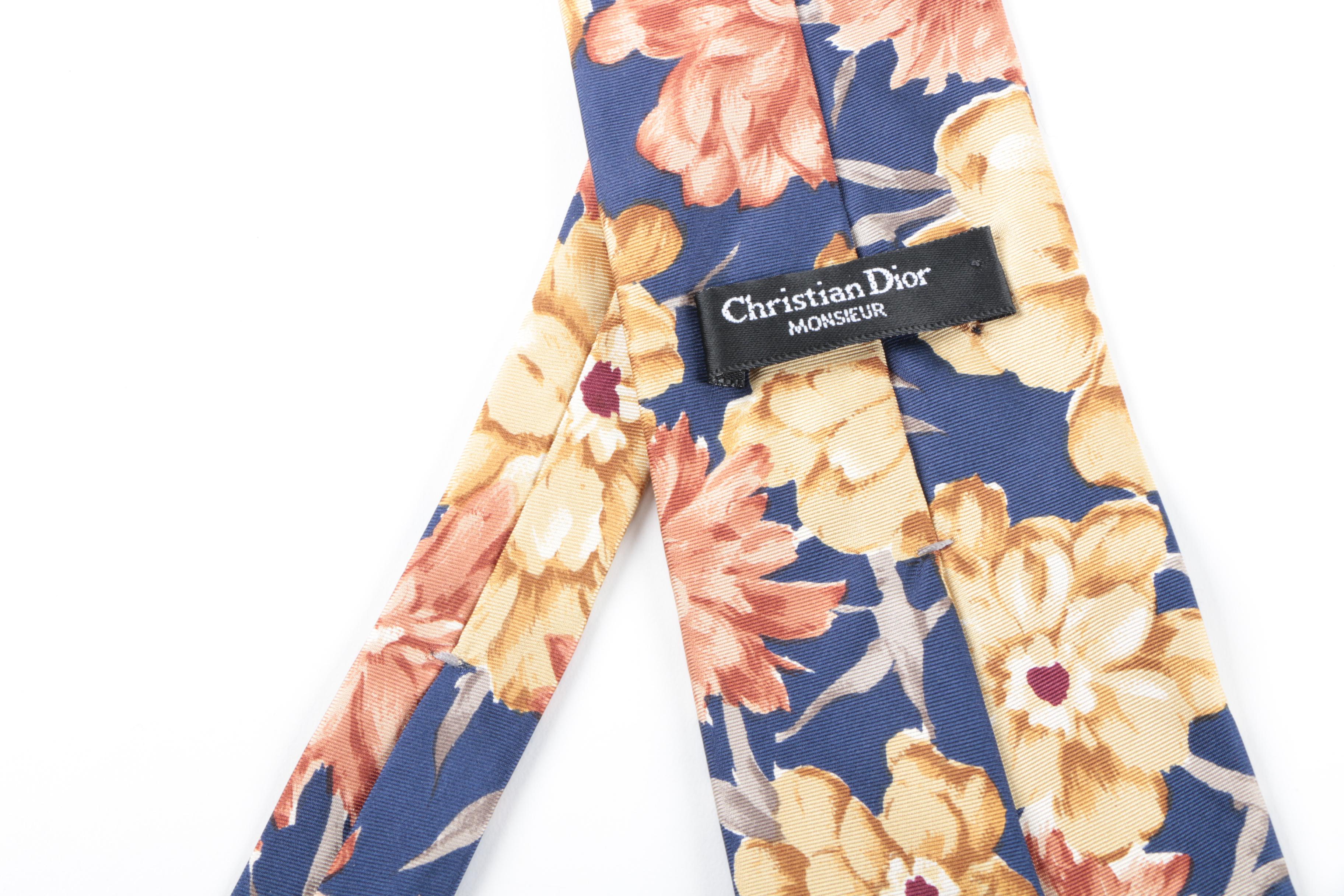 Men's Neckties Including Gucci and Christian Dior