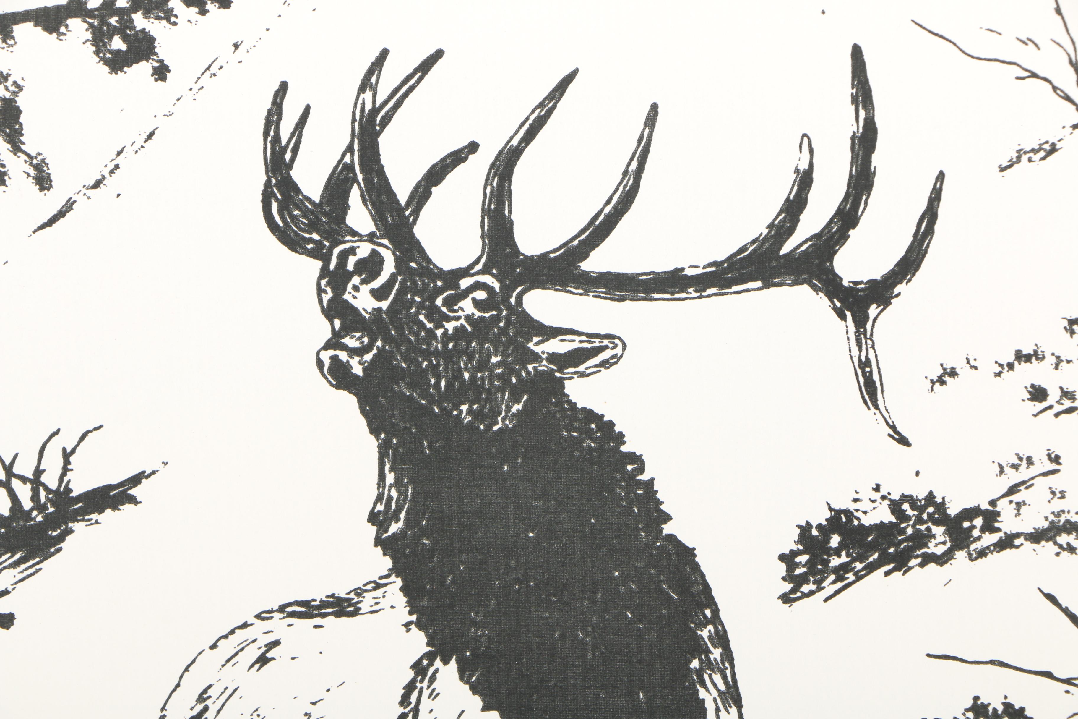 Serigraphs After Cliff McCurdy of Animals in Nature