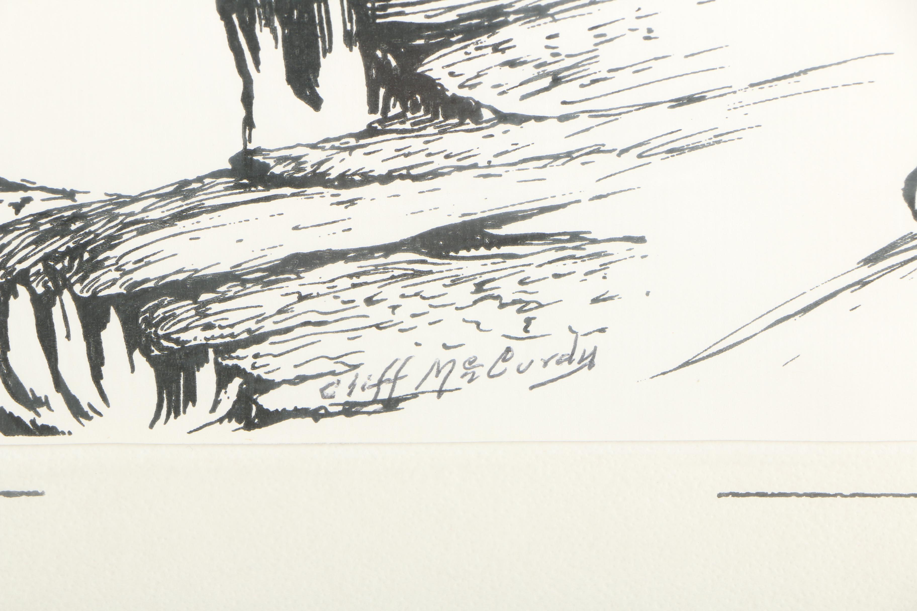 Serigraphs After Cliff McCurdy of Animals in Nature