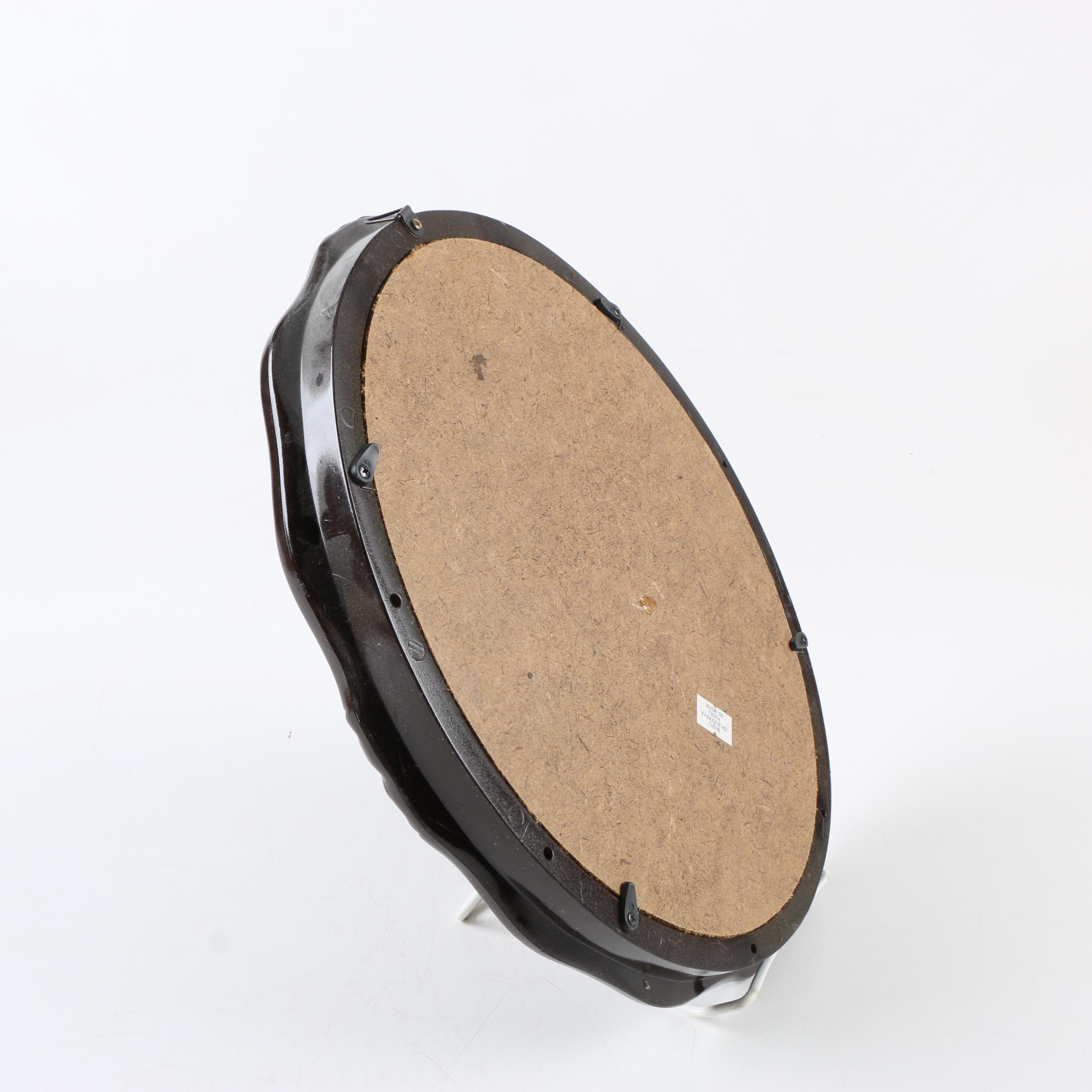 Vintage Gelatin-Silver Photographic Portrait in Frame