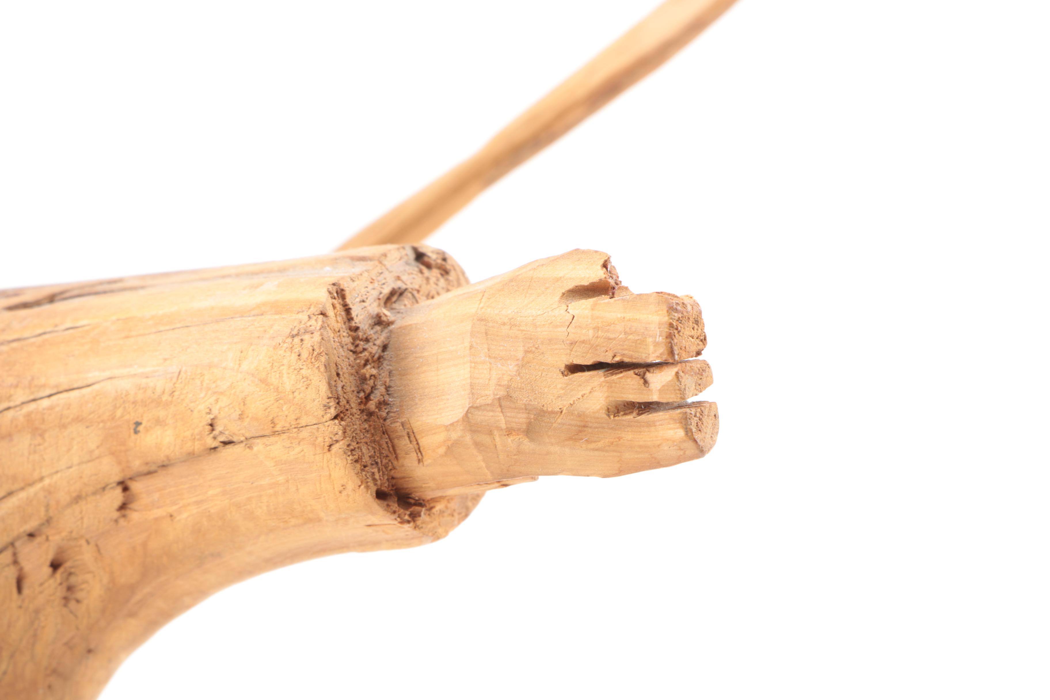 Mike Salazar Folk Art Style Wood Carving