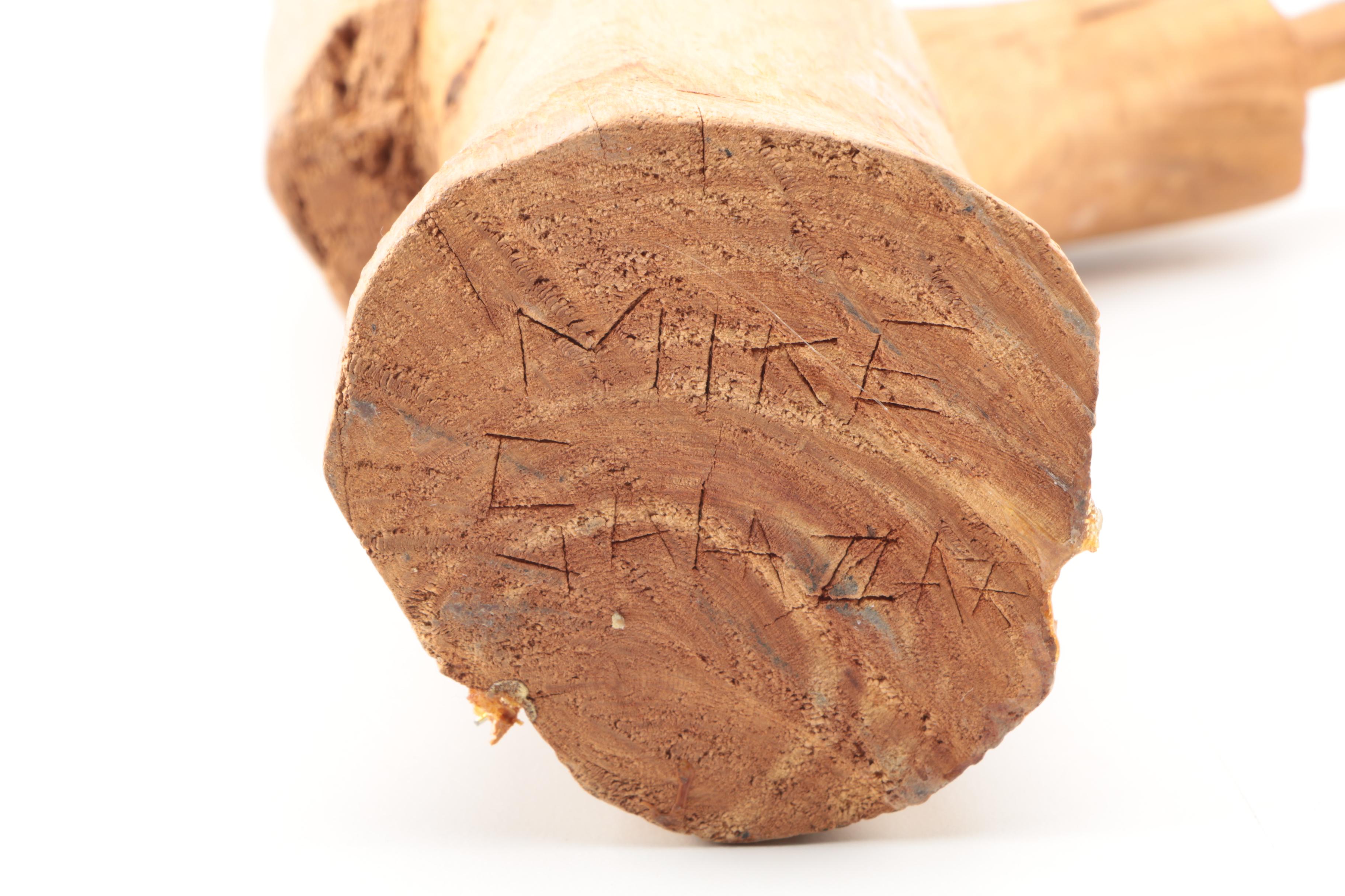 Mike Salazar Folk Art Style Wood Carving