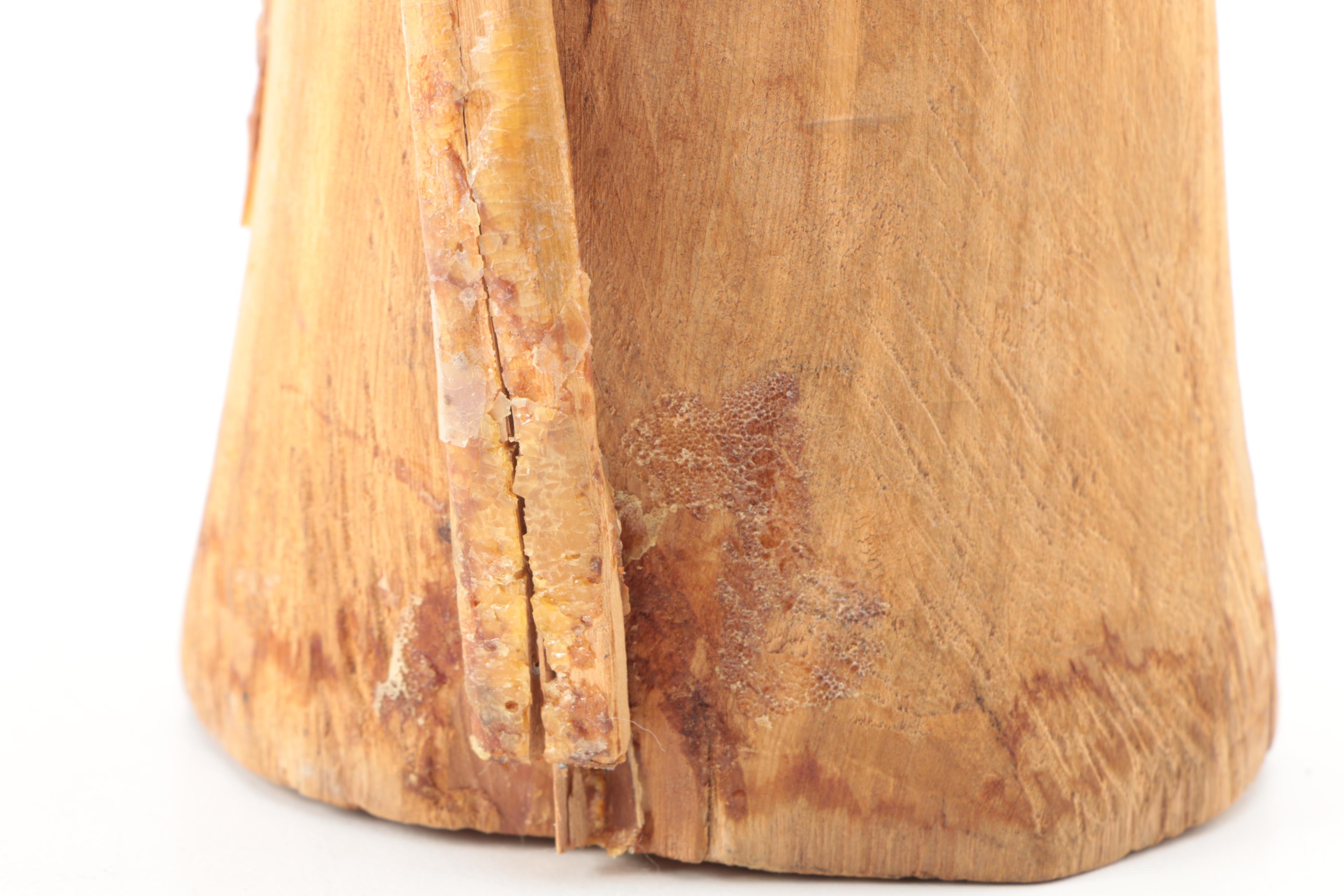 Mike Salazar Folk Art Style Wood Carving