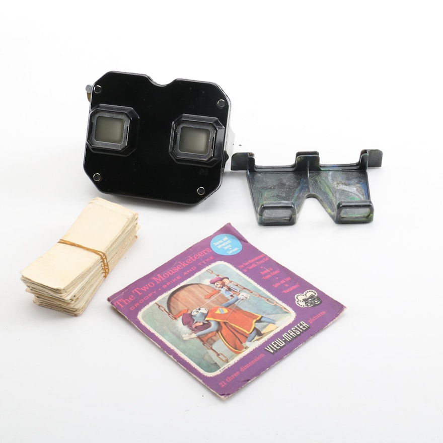 Vintage Sawyer's Viewmaster and Stereoscope Viewer