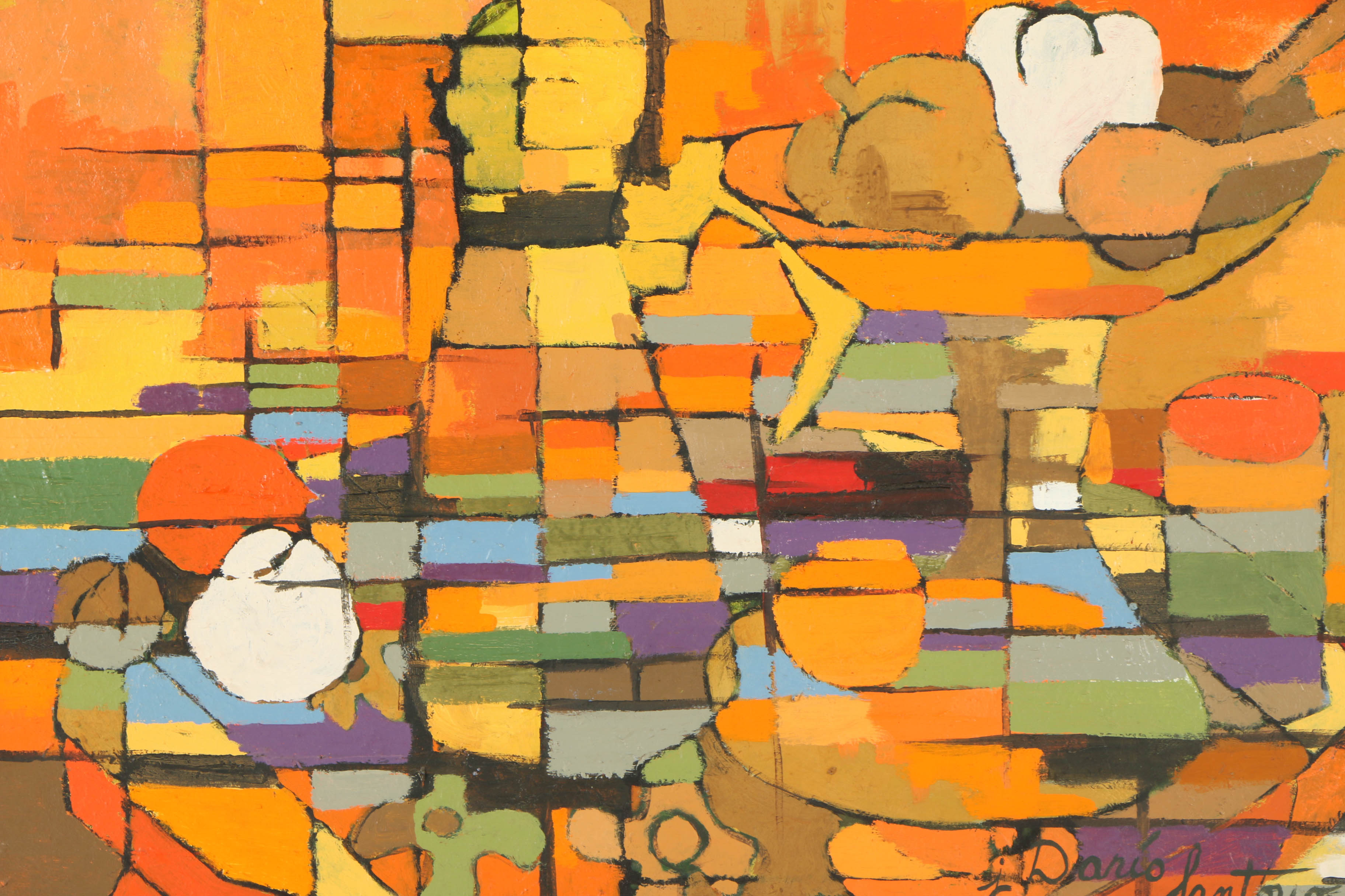 J. Dario Santoyo Oil Still Life Painting