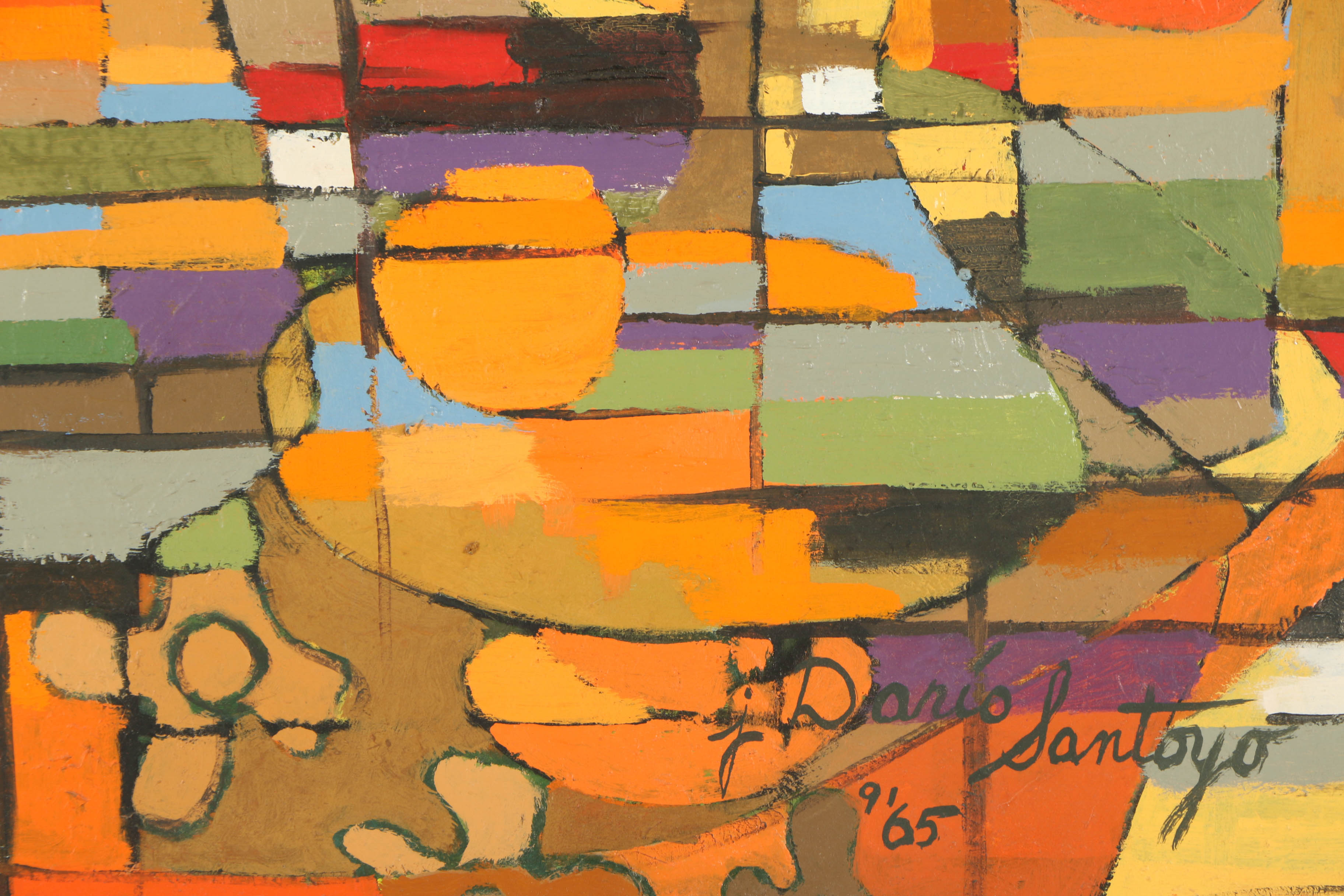 J. Dario Santoyo Oil Still Life Painting