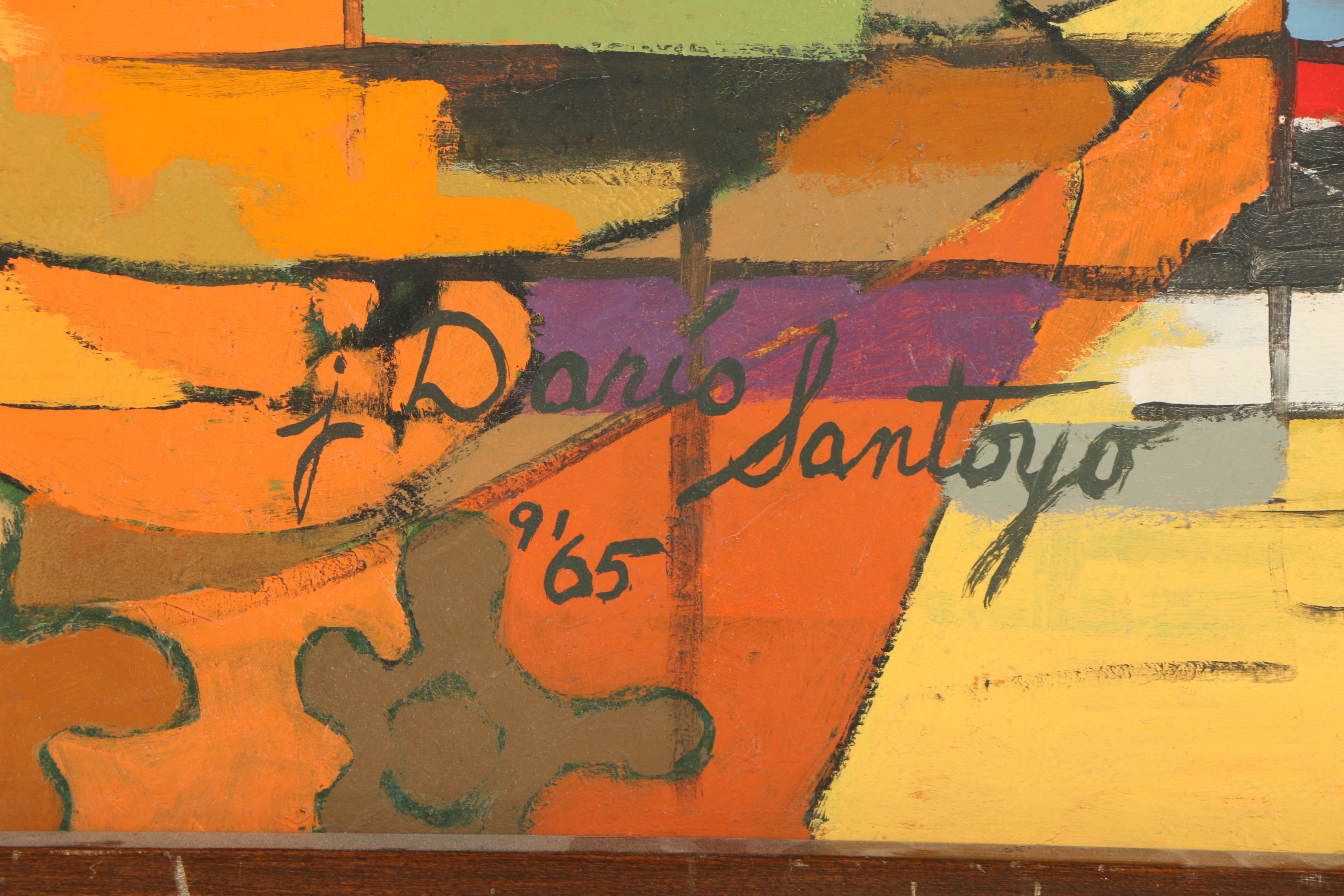 J. Dario Santoyo Oil Still Life Painting