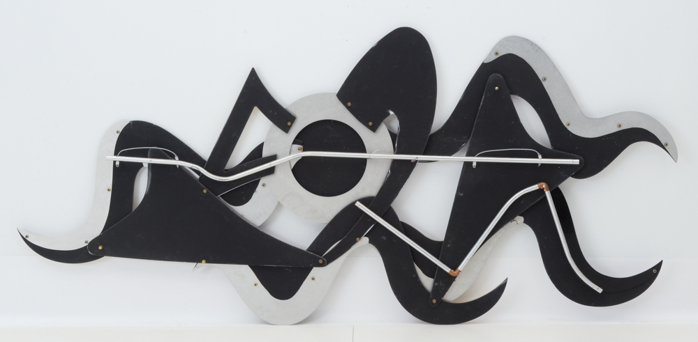 Shlomi Haziza Large-scale Contemporary Metal and Acrylic Wall Sculpture