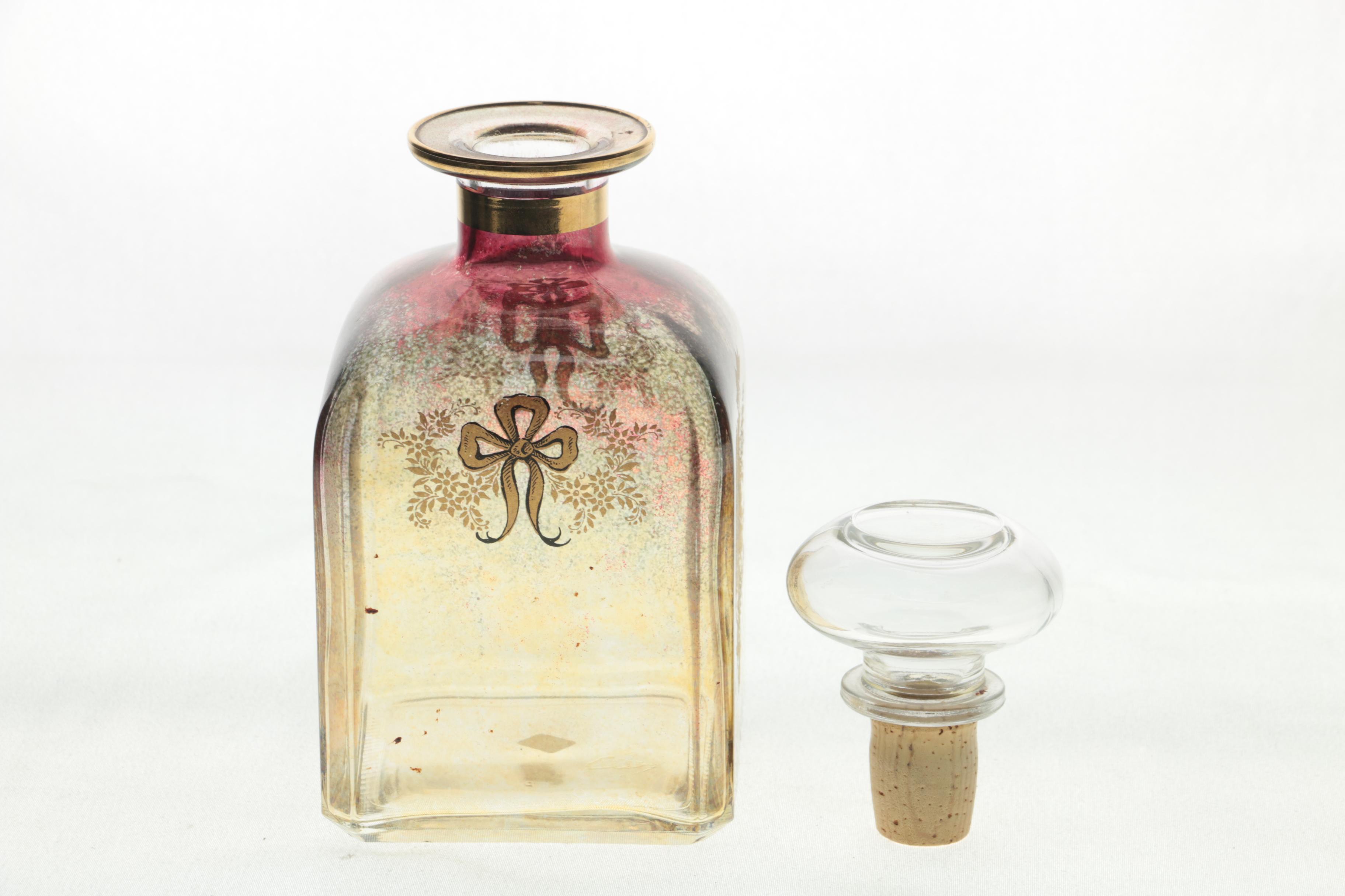 Glass Decanters Including Tiffany and Co. for Seagrams