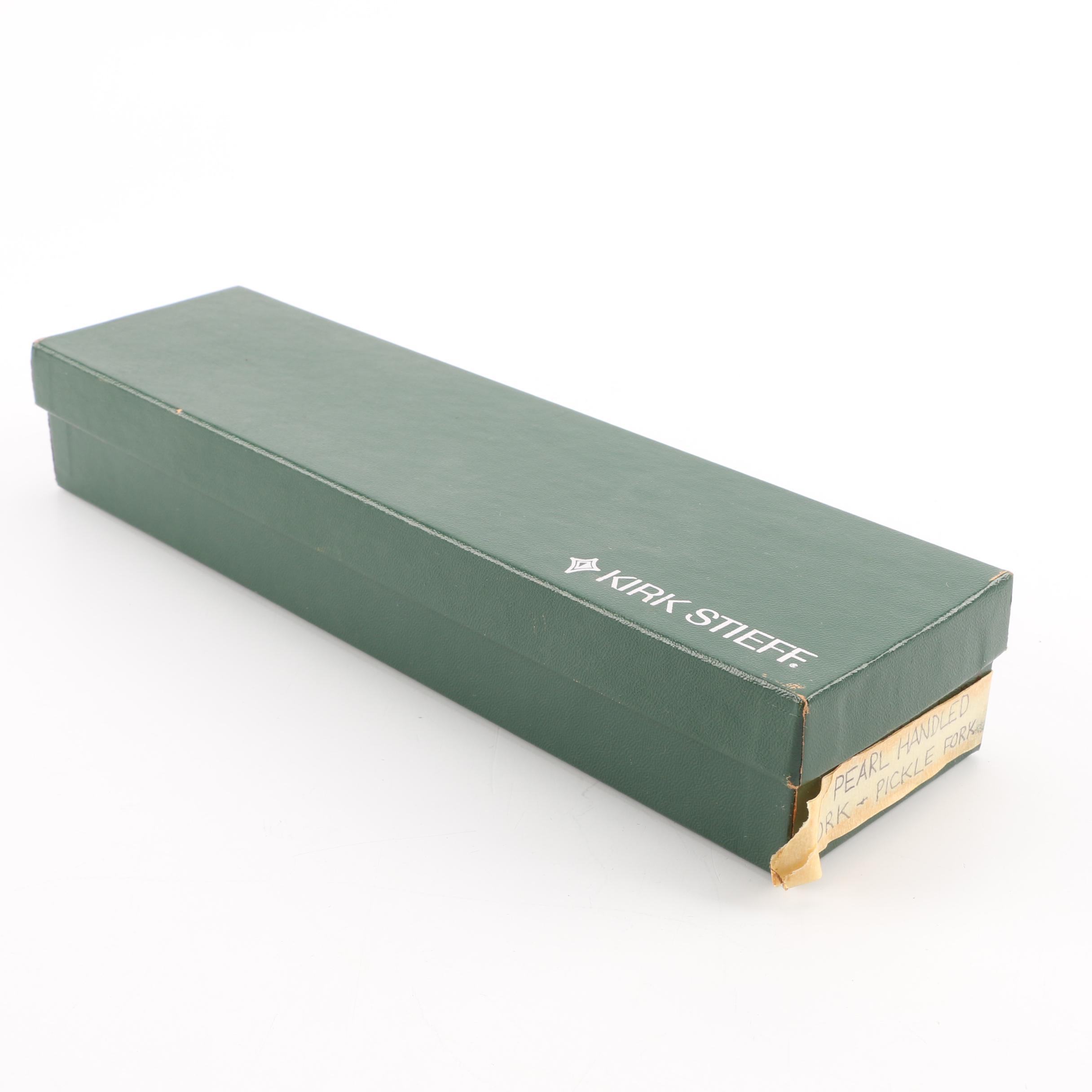 Sheffield, England Silver Plate and Shell Handled Flatware