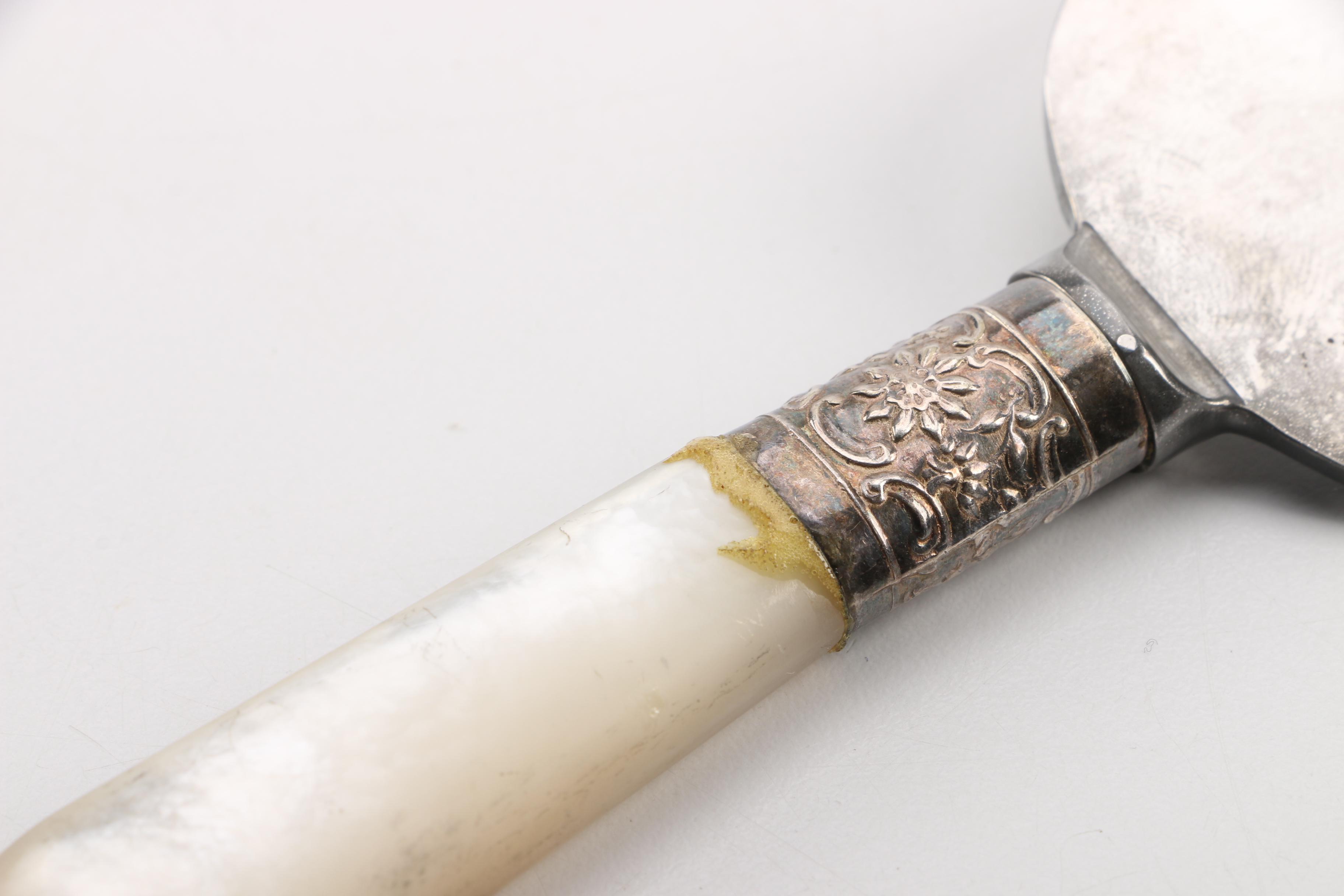 Sheffield, England Silver Plate and Shell Handled Flatware