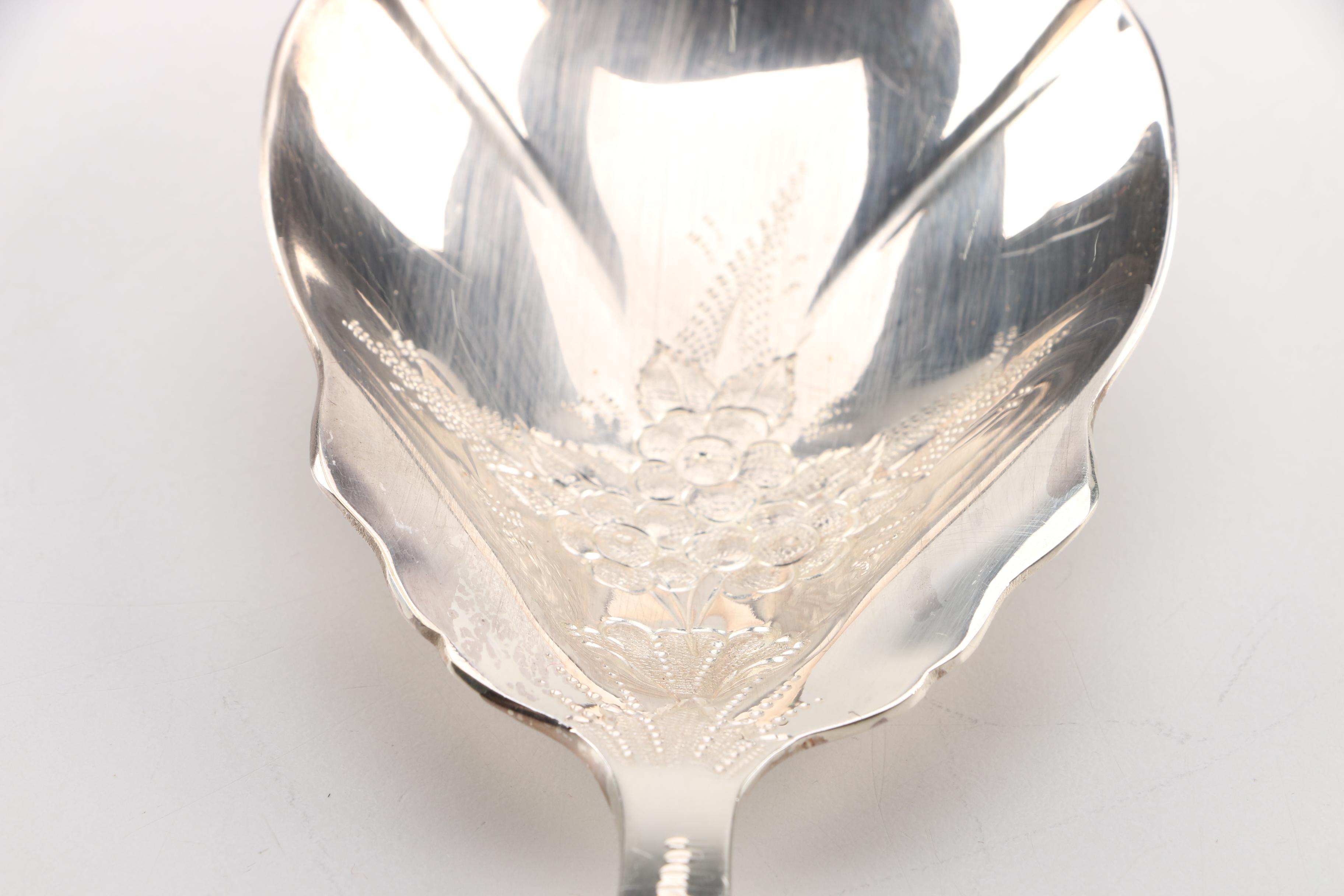 Sheffield, England Silver Plate and Shell Handled Flatware