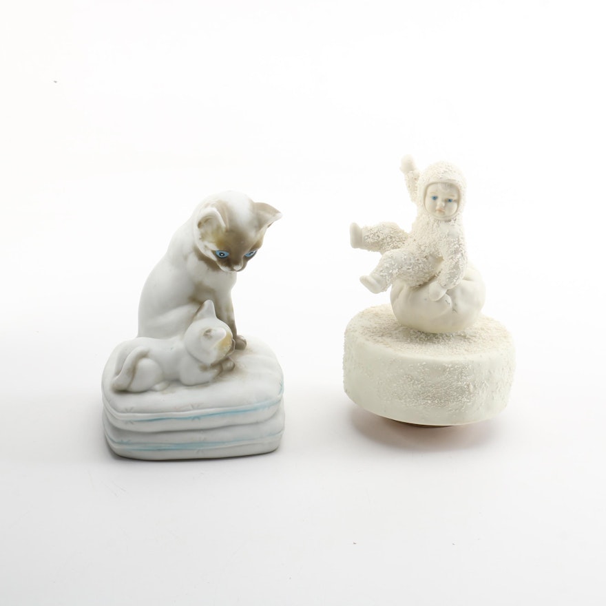 Musical Ceramic Figurines