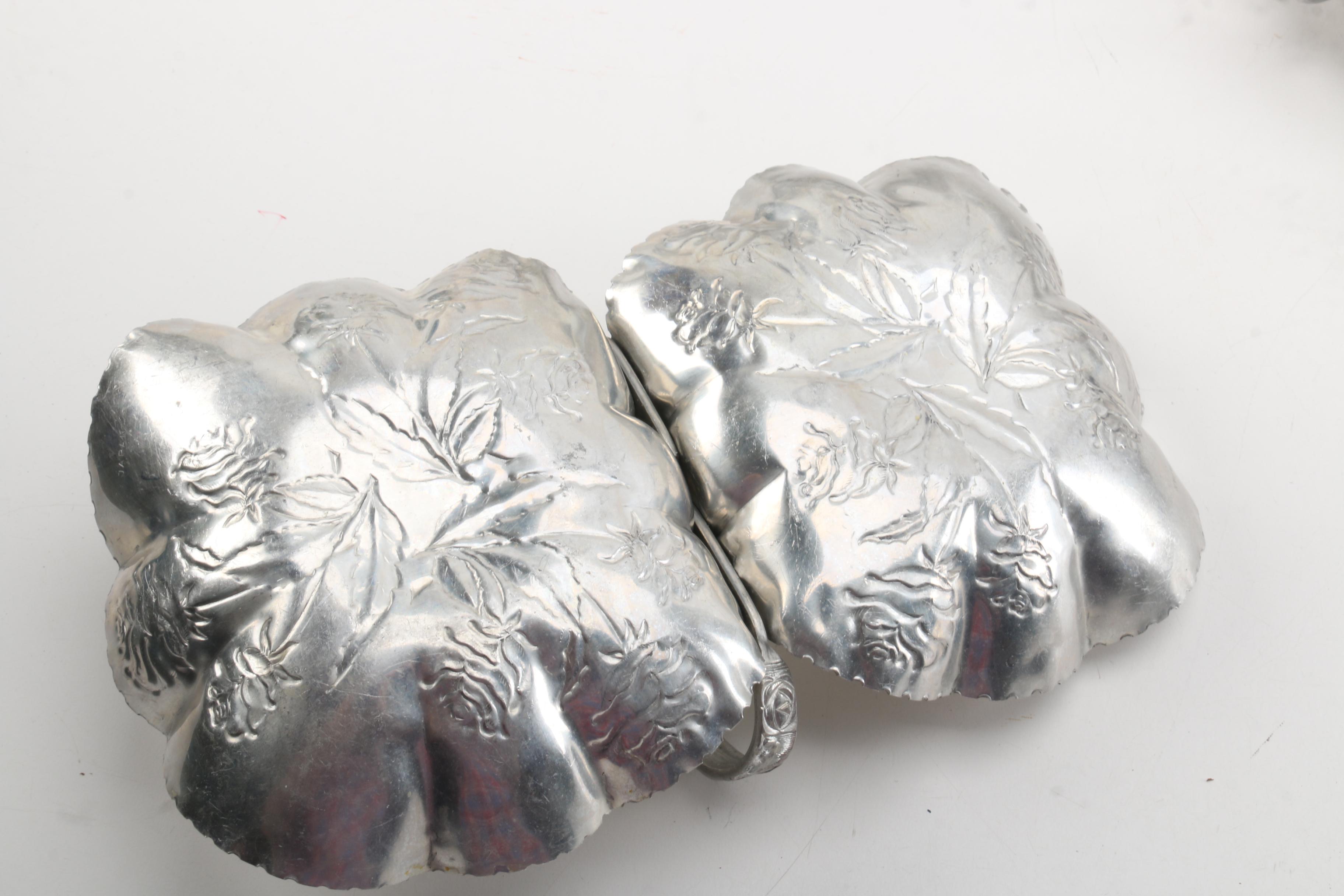 Vintage Aluminum Serving Dishes Including Buenilum