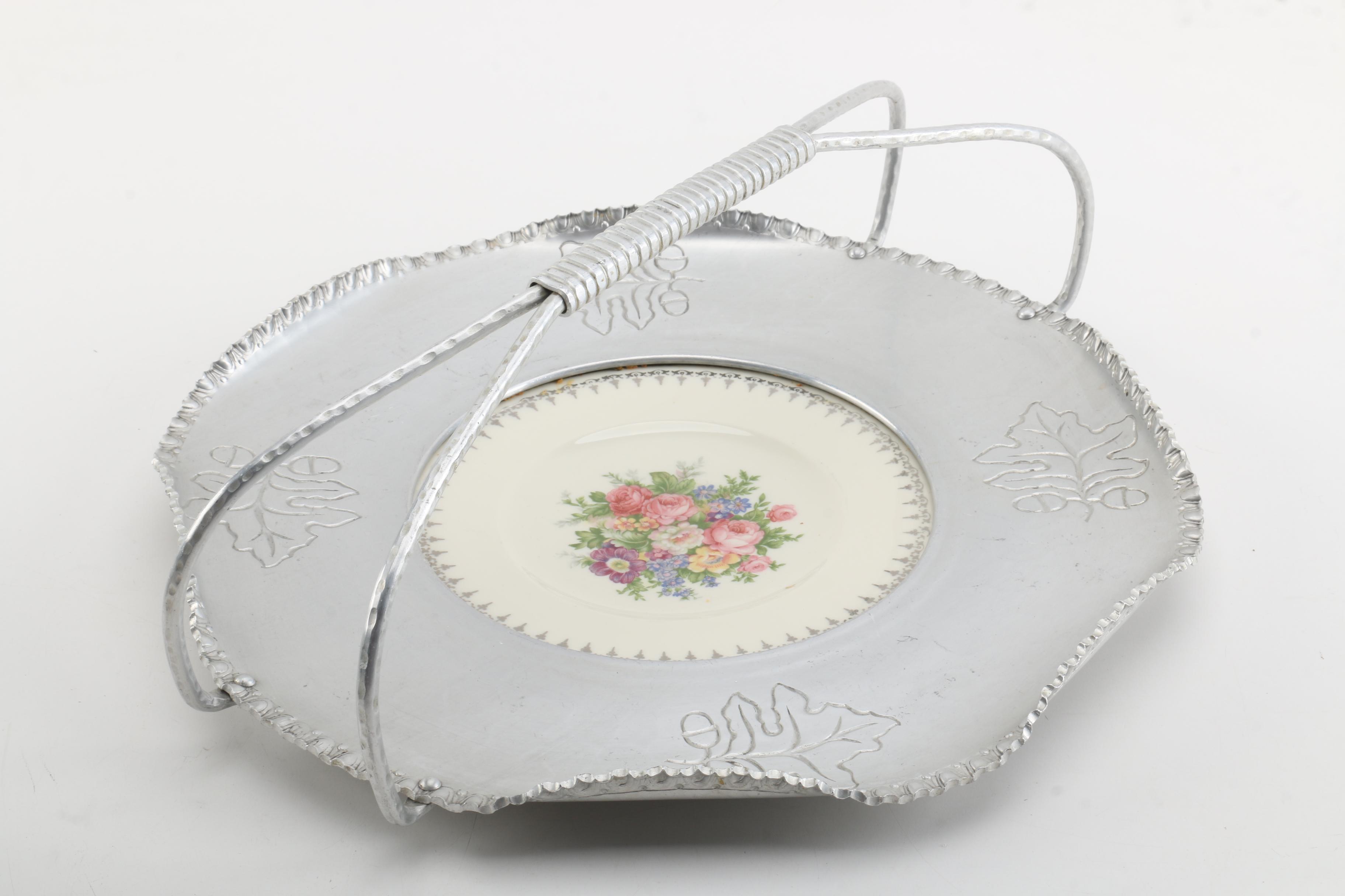 Vintage Aluminum Serving Dishes Including Buenilum