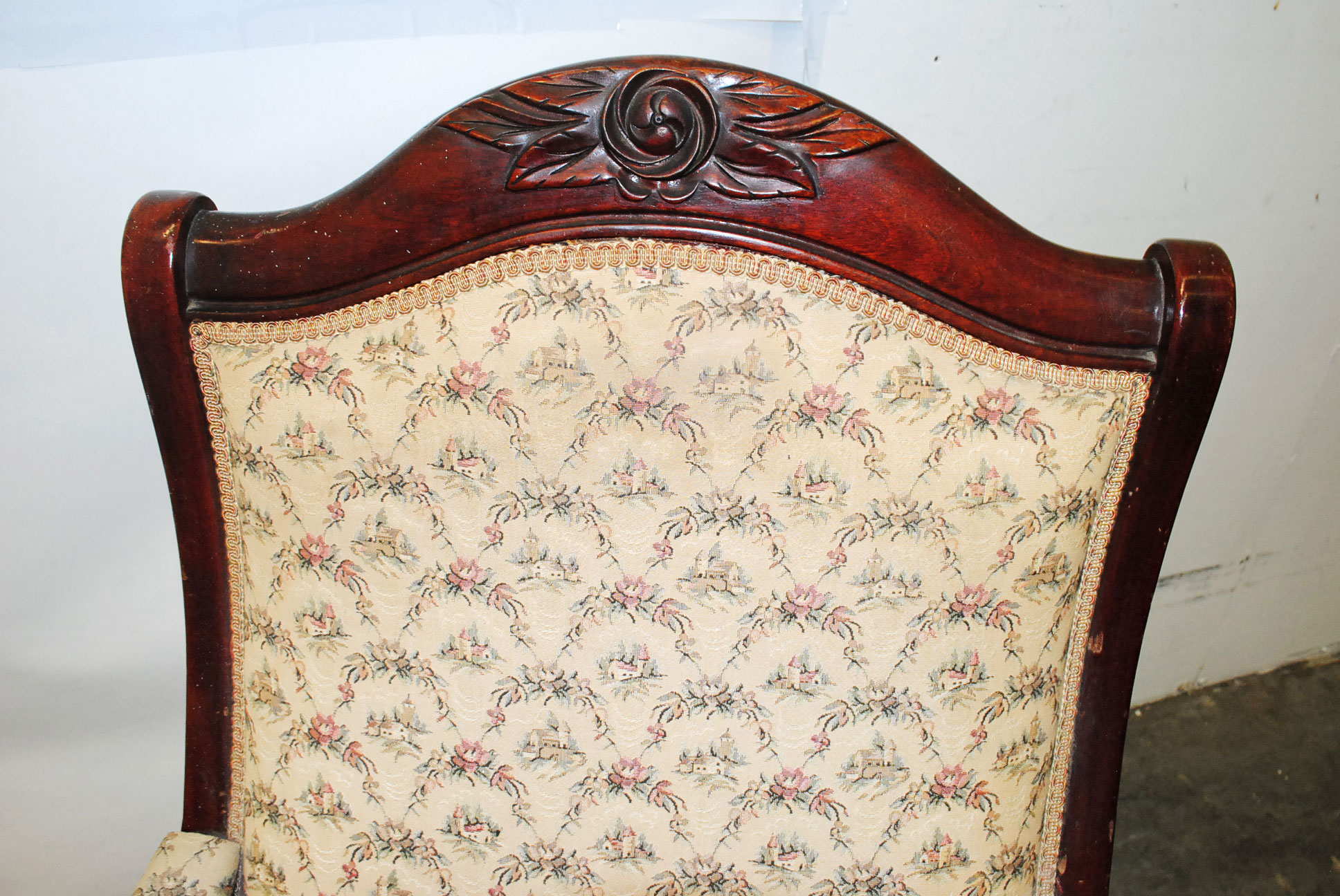 Vintage Victorian Style Rocking Chair