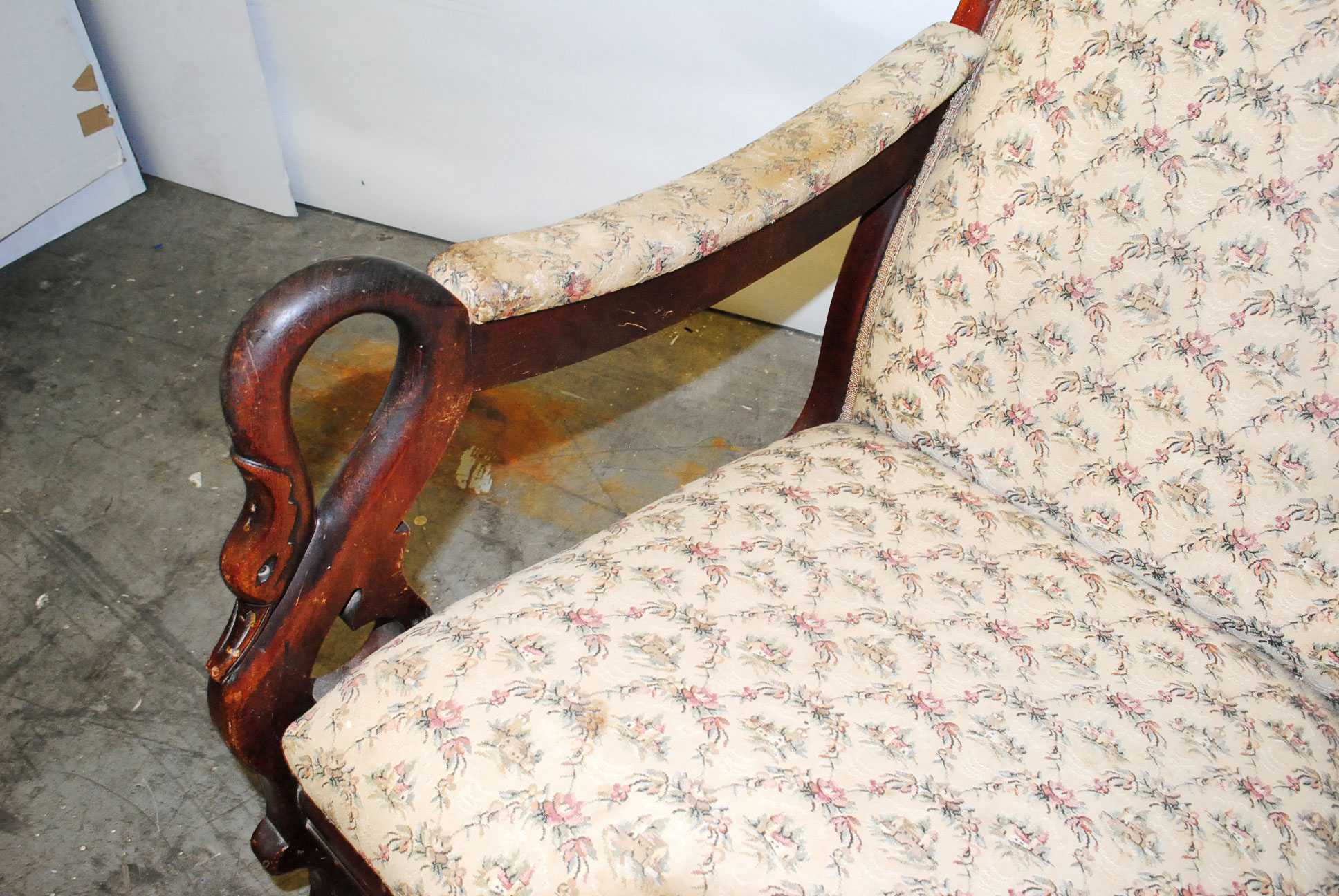 Vintage Victorian Style Rocking Chair