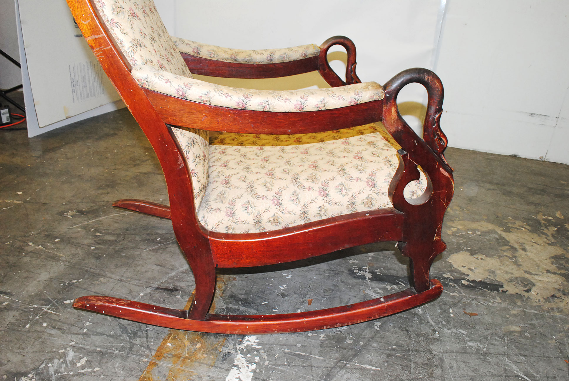 Vintage Victorian Style Rocking Chair
