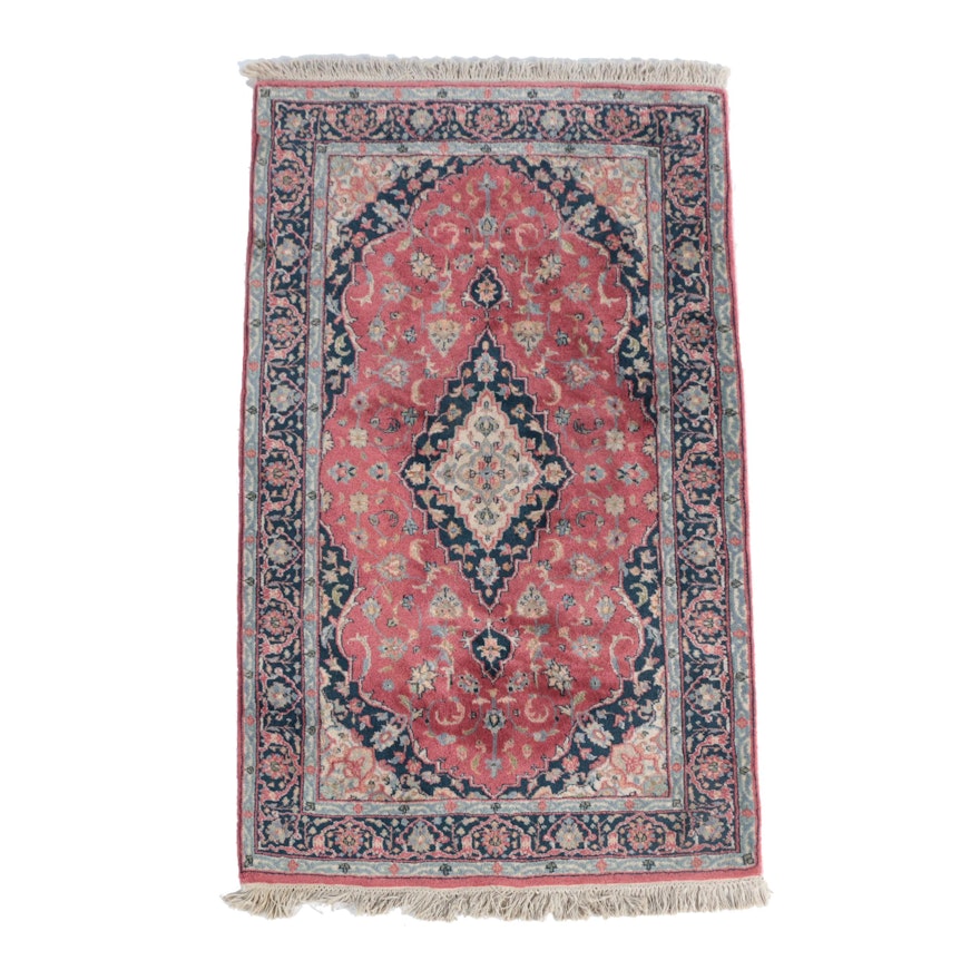 Hand-Knotted Indo-Persian Area Rug