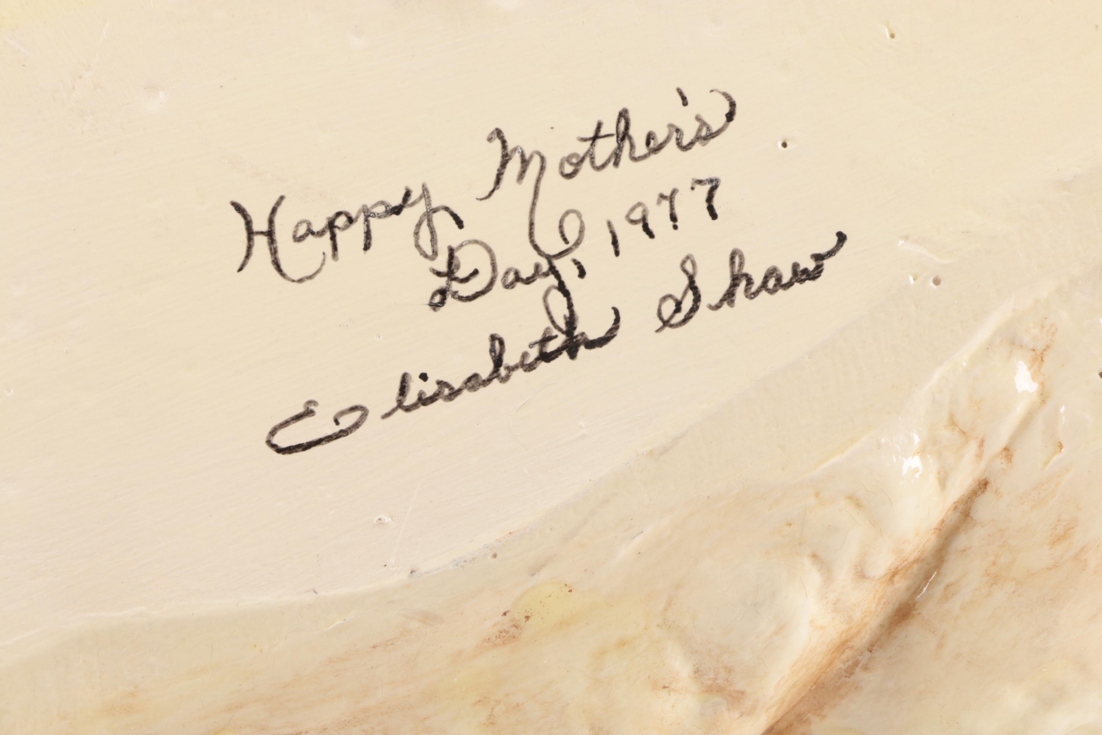 Hand-Painted Ceramic Cat Figurine