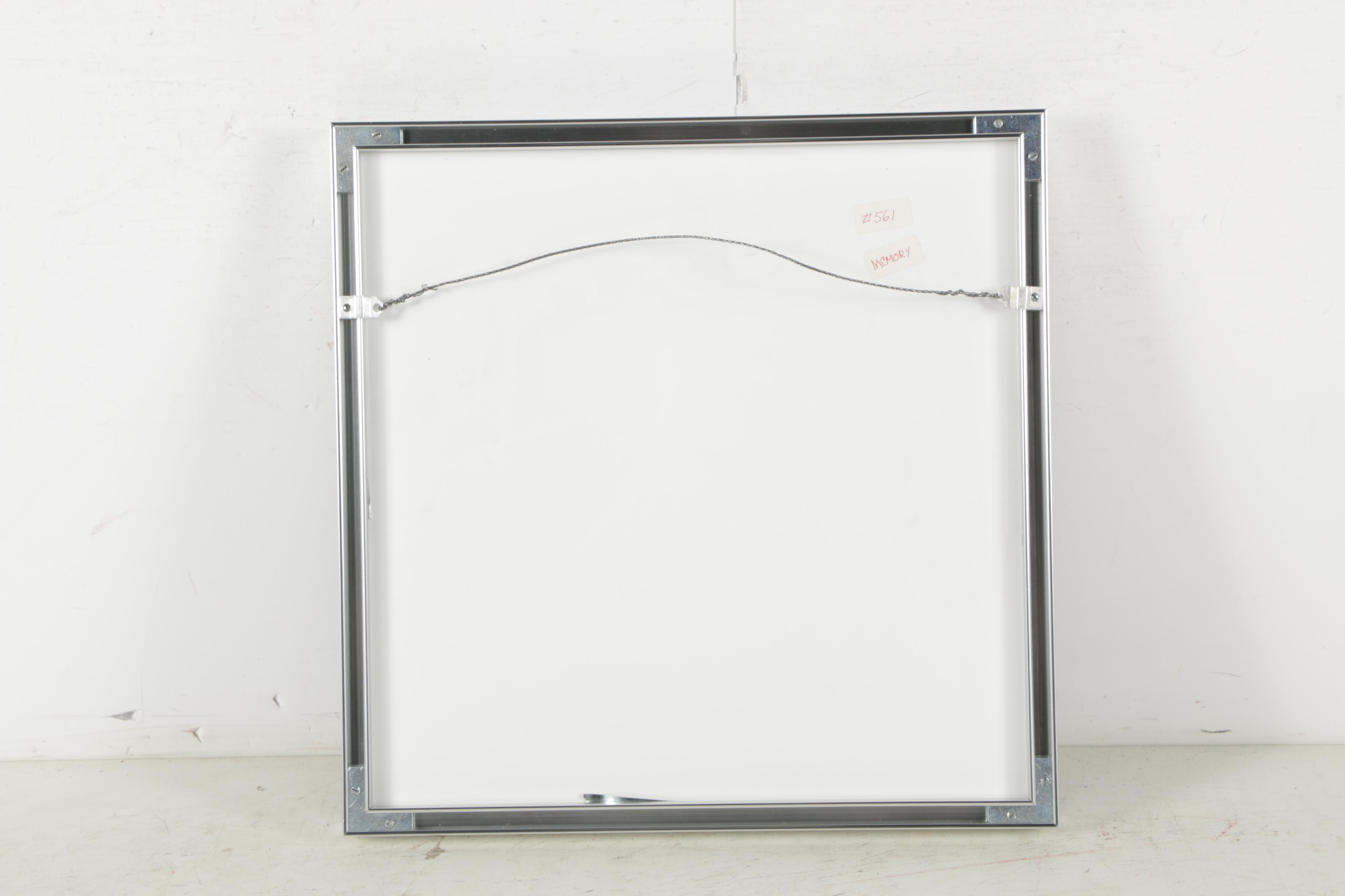 Yaacov Agam Multidimensional Serigraph "Interspaceograph"