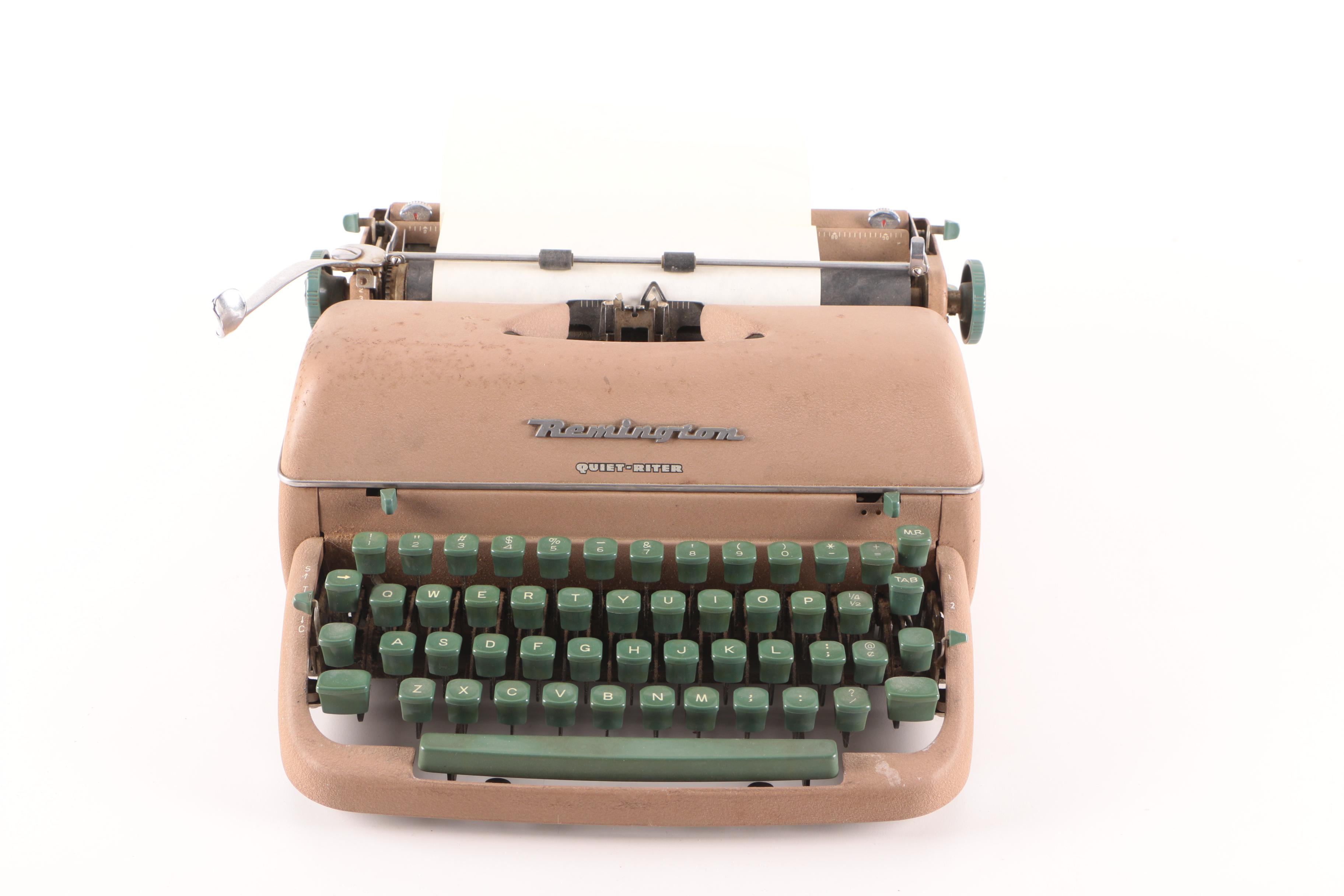 1950s Remington Rand Quiet-Riter with Case