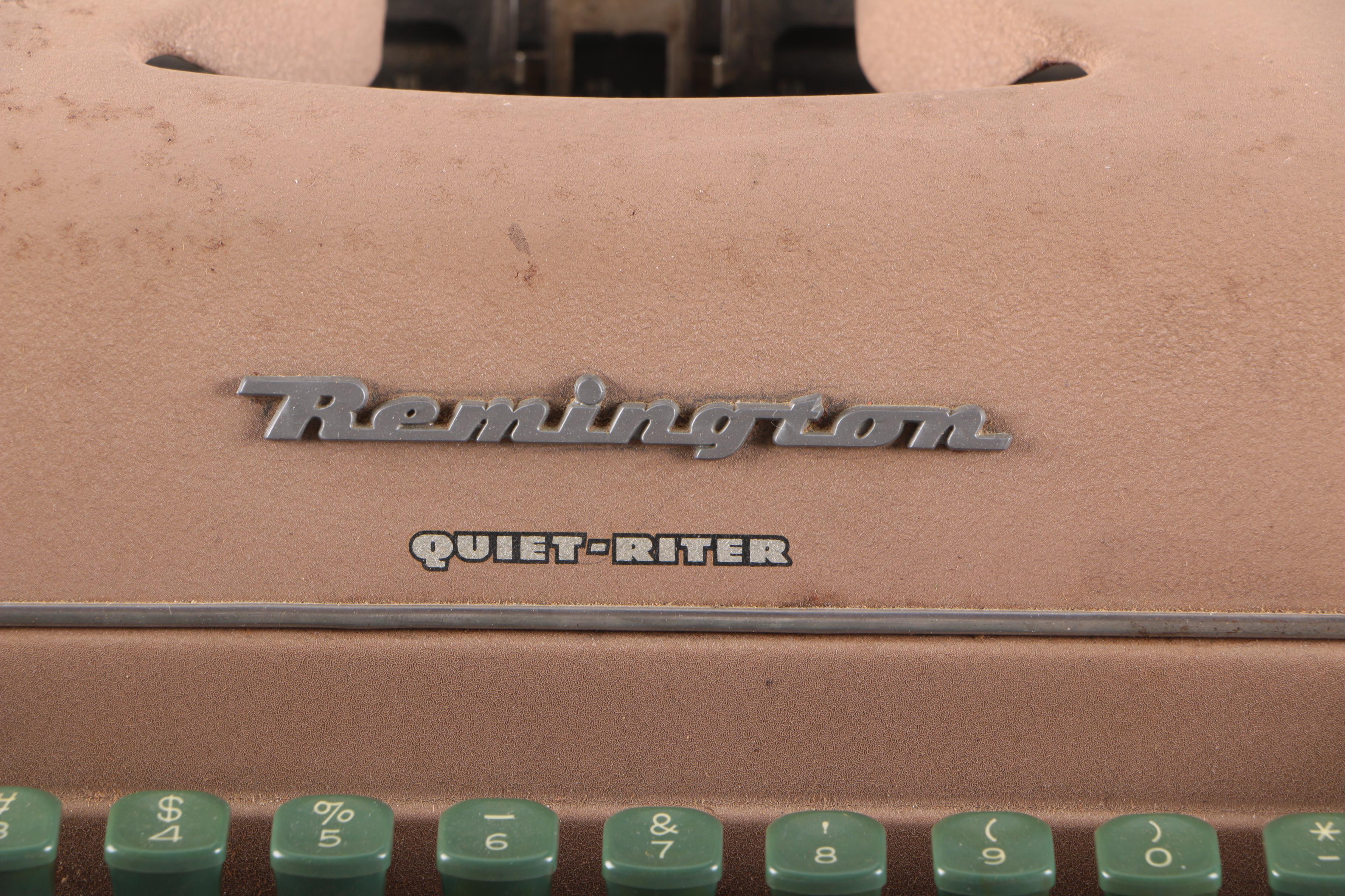 1950s Remington Rand Quiet-Riter with Case